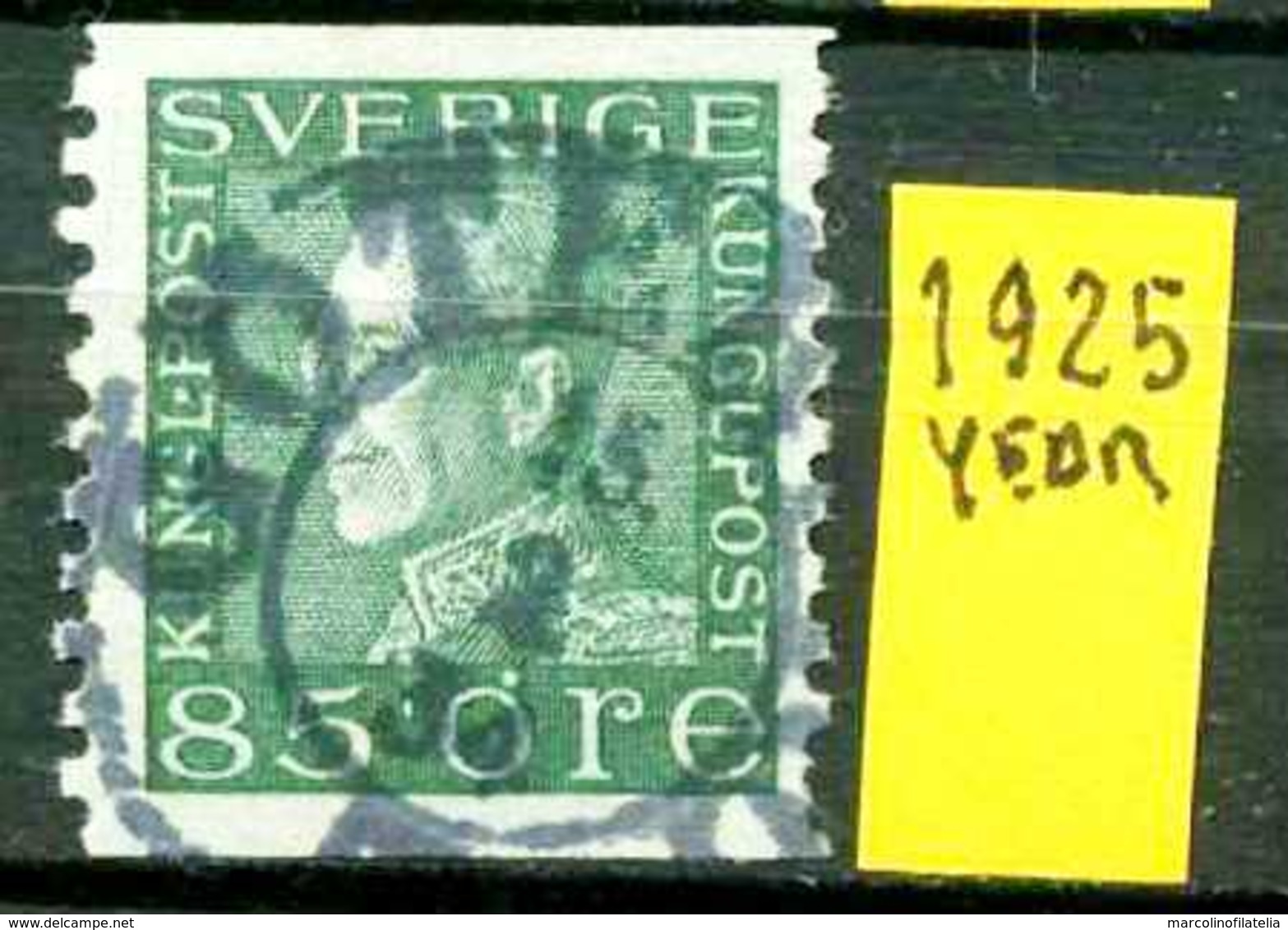 SVEZIA - SVERIGE - Year 1925 - Usato - Used - Utilisè - Gebraucht. - Usati