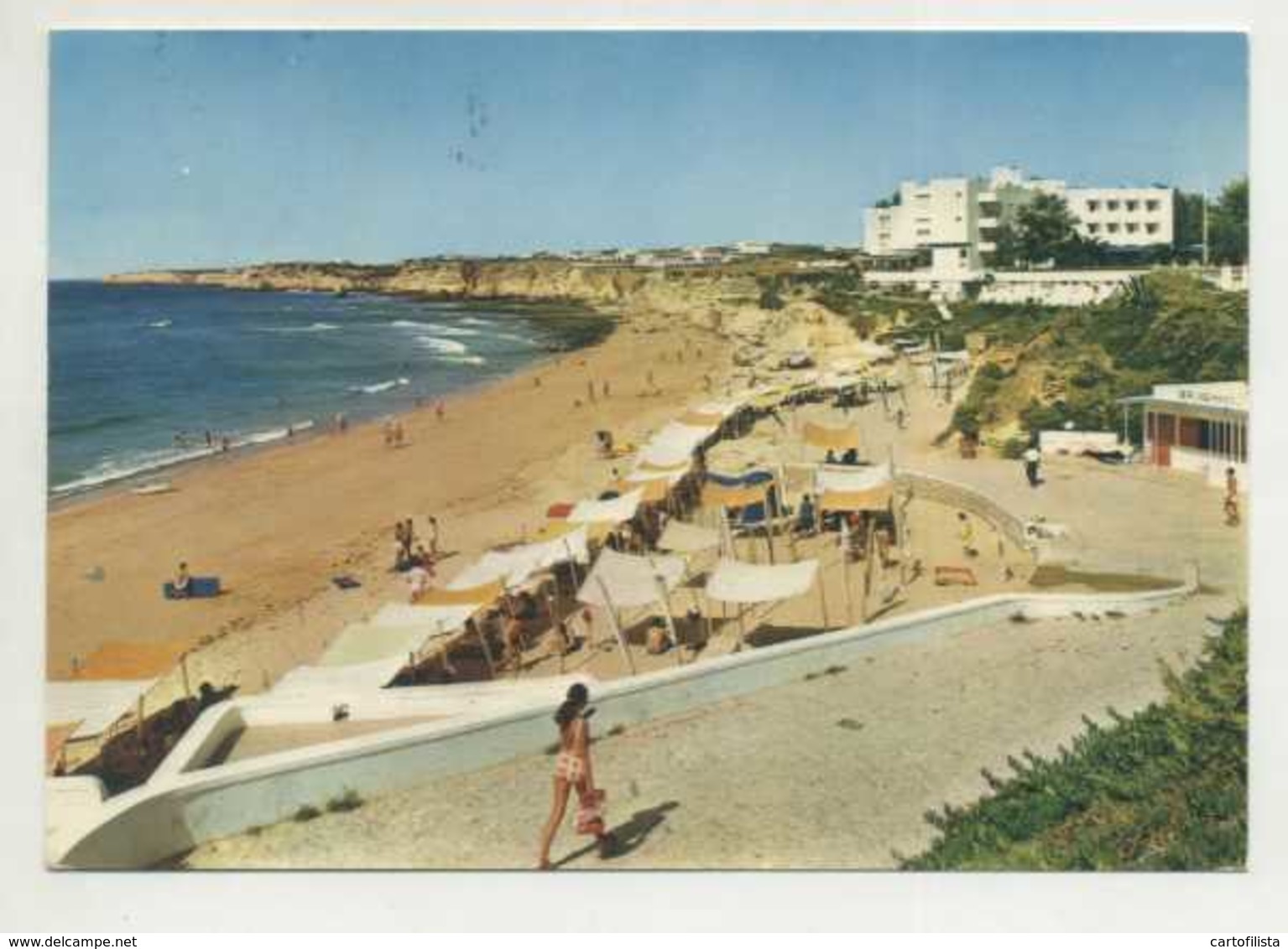 ARMAÇÃO DE PÊRA - Vista Da Praia  (2 Scans) - Faro