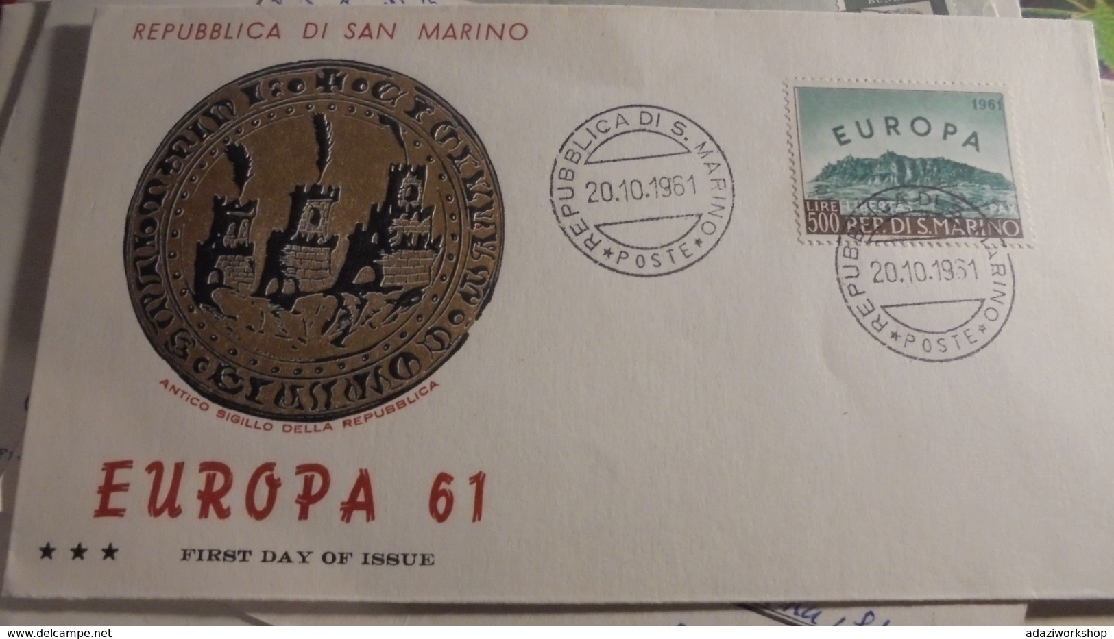 EUROPA  1961 FDC - Briefe U. Dokumente