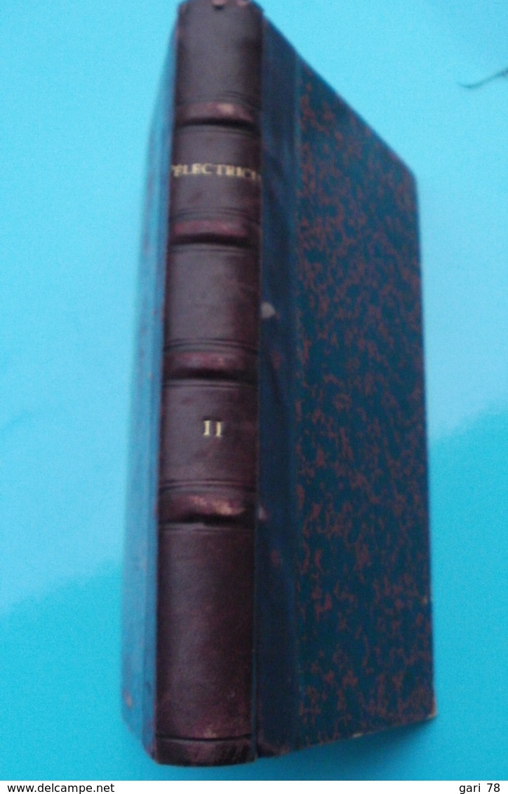 Livre Relié Alfred SOULIER Les Grandes Applications De L'électricité - 1925 - Bricolage / Technique