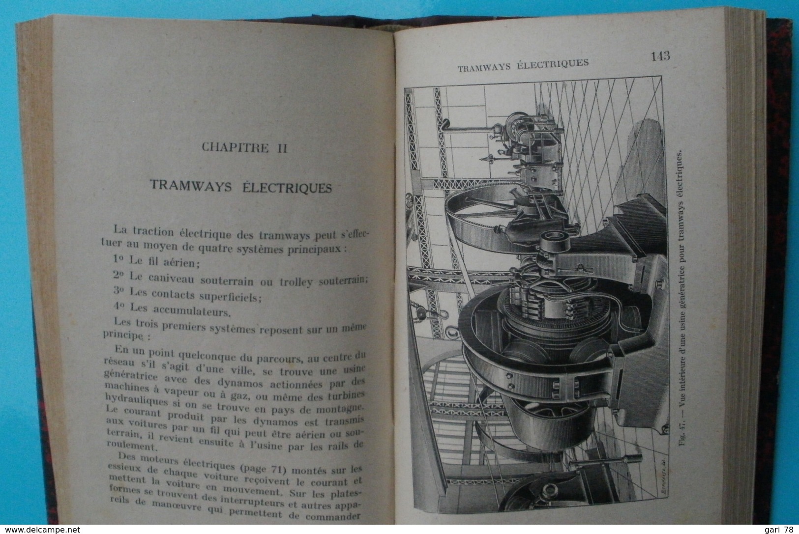 Livre Relié Alfred SOULIER Les Grandes Applications De L'électricité - 1925 - Bricolage / Technique