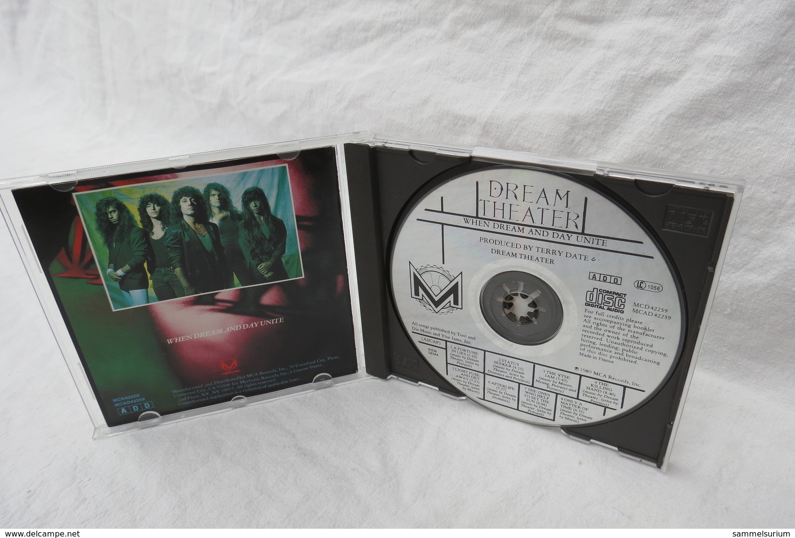 CD "Dream Theater" When Dream And Day Unite (von 1989) - Hard Rock & Metal