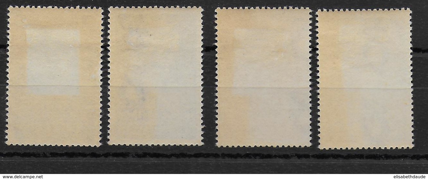 NORGE - 1935 - YVERT N° 164/167 * MH  - COTE = 30 EUR. - Unused Stamps