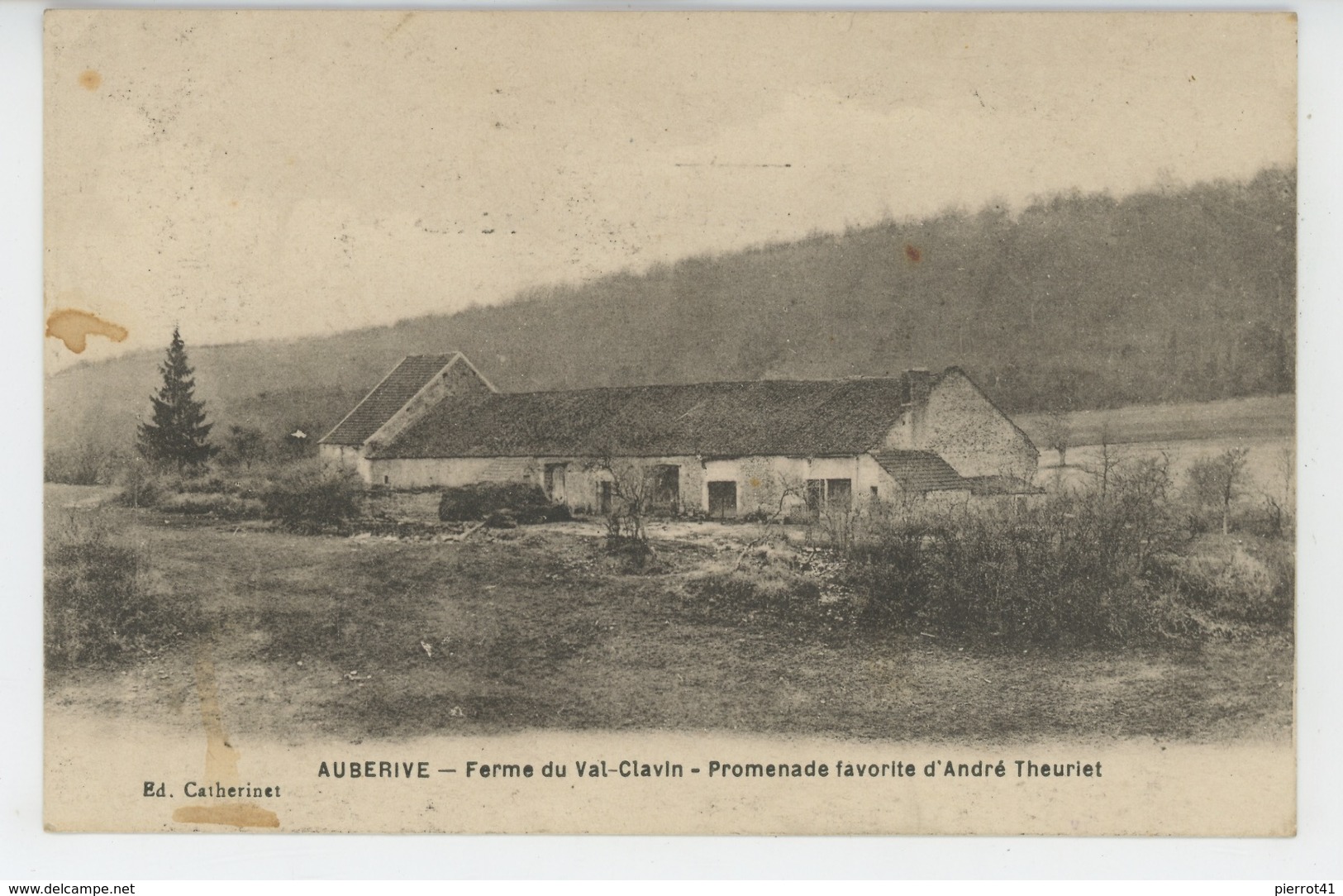 AUBERIVE - Ferme Du Val Clavin - Promenade Favorite D'André Theuriet - Auberive