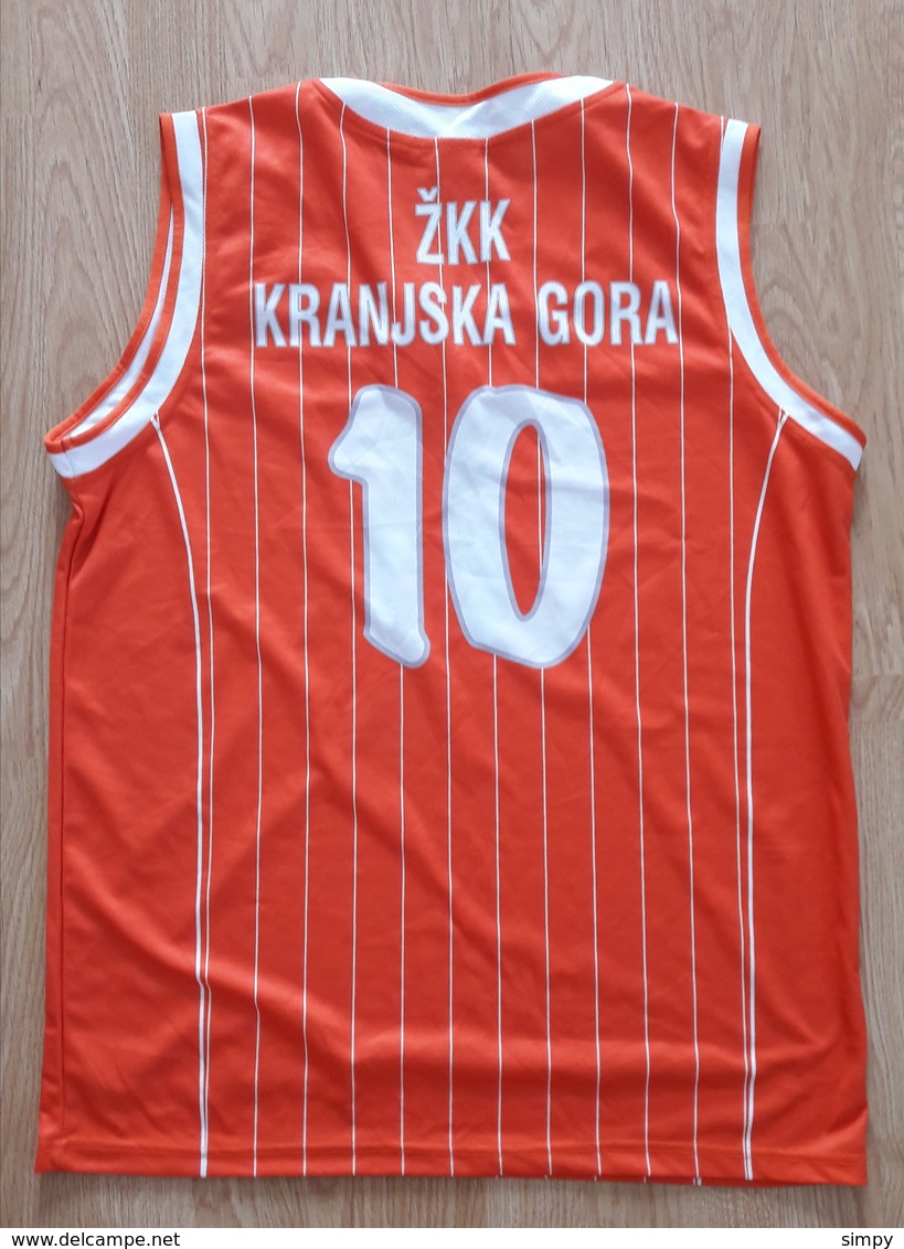 Match Worn Jersey  Women's Basketball Club ZKK Kranjska Gora Slovenia - Apparel, Souvenirs & Other