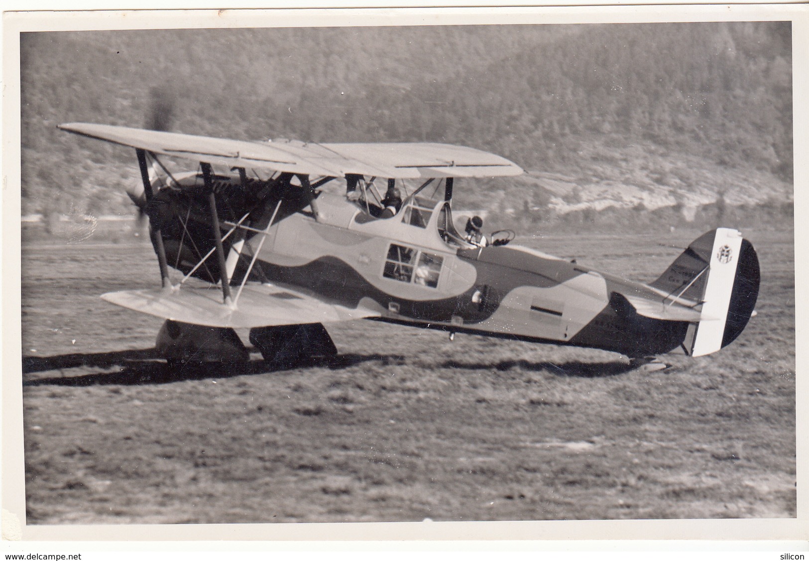 Aviazione, 2° Guerra Mondiale - Fiat CR42, Fotografia Originale - Aviation