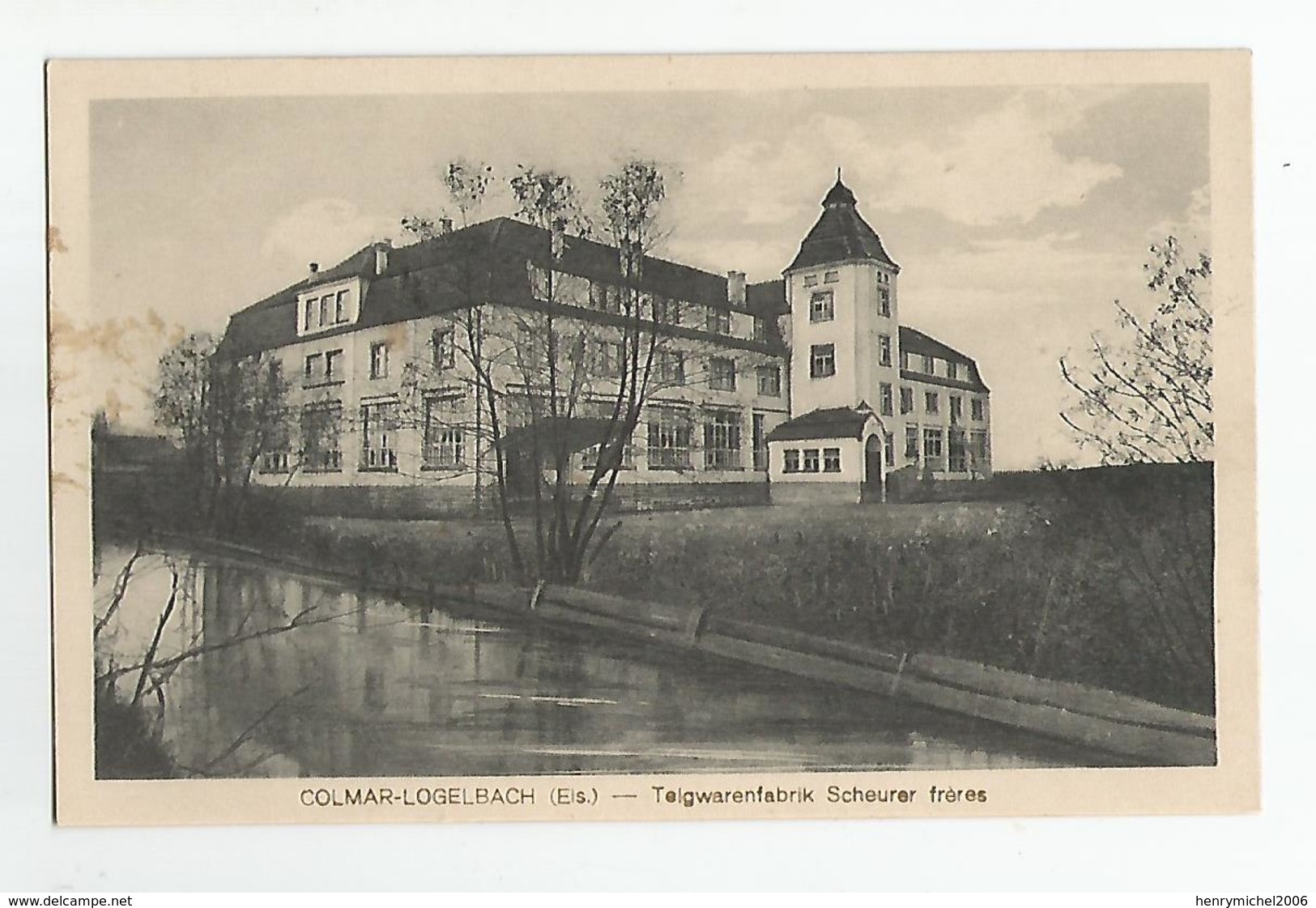 68 Haut Rhin Colmar Logelbach Telgwarenfabrik Scheurer Frères - Colmar