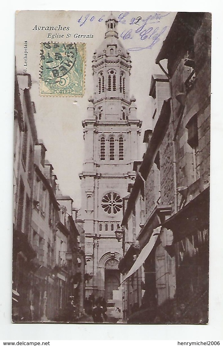 50 Manche Avranches église St Gervais - Avranches