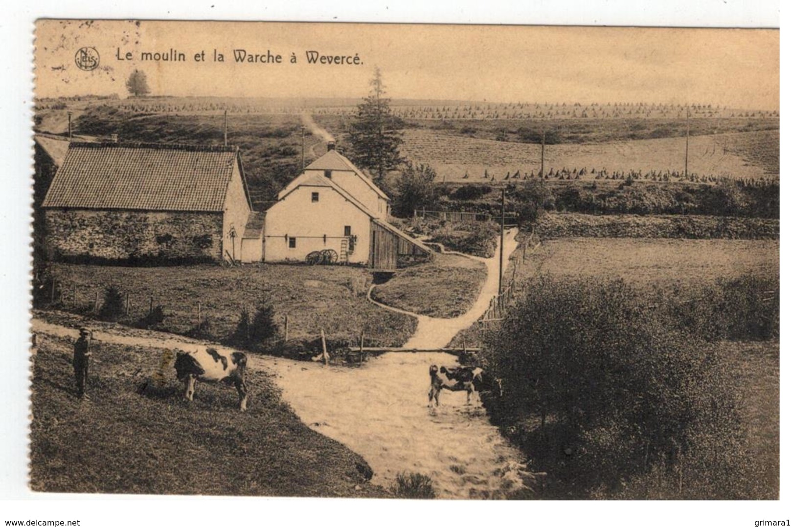 Wevercé : Le Moulin Et La Warche à Wevercé - Bütgenbach