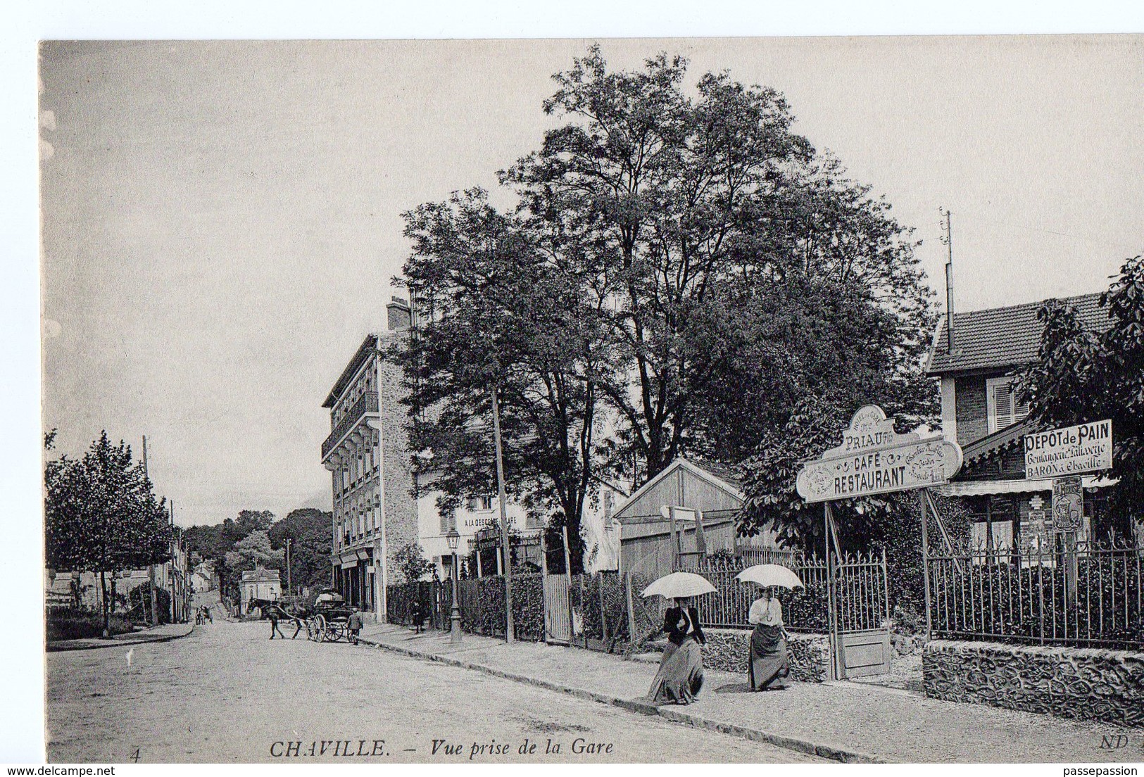 CHAVILLE - Vue Prise De La Gare - Chaville