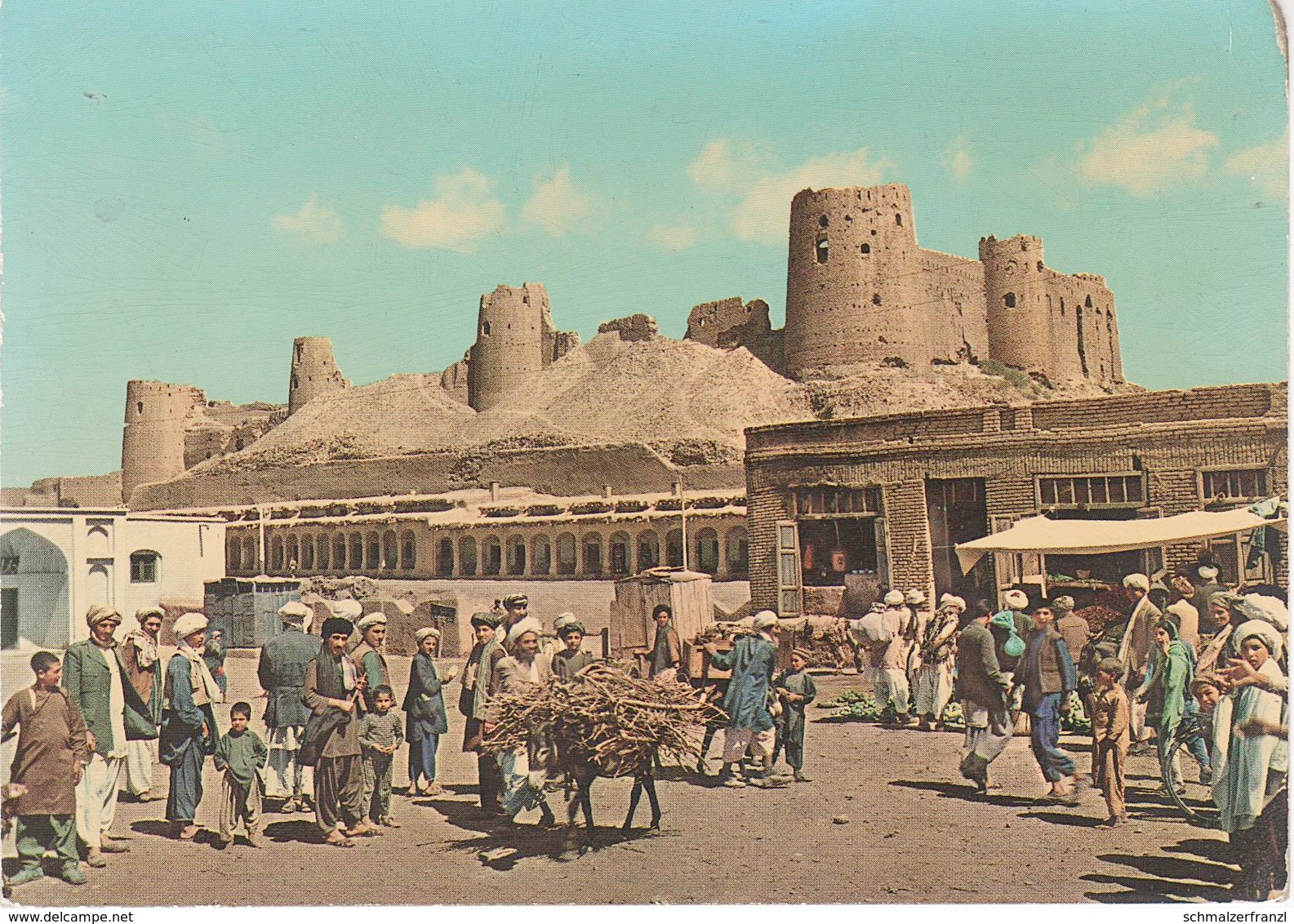 AK Herat هرات Payi Hisar Zitadelle Citadelle افغانستان A پشتون زرغون کبابیان Afghanistan Briefmarke تمبر Timbre Stamp - Afghanistan