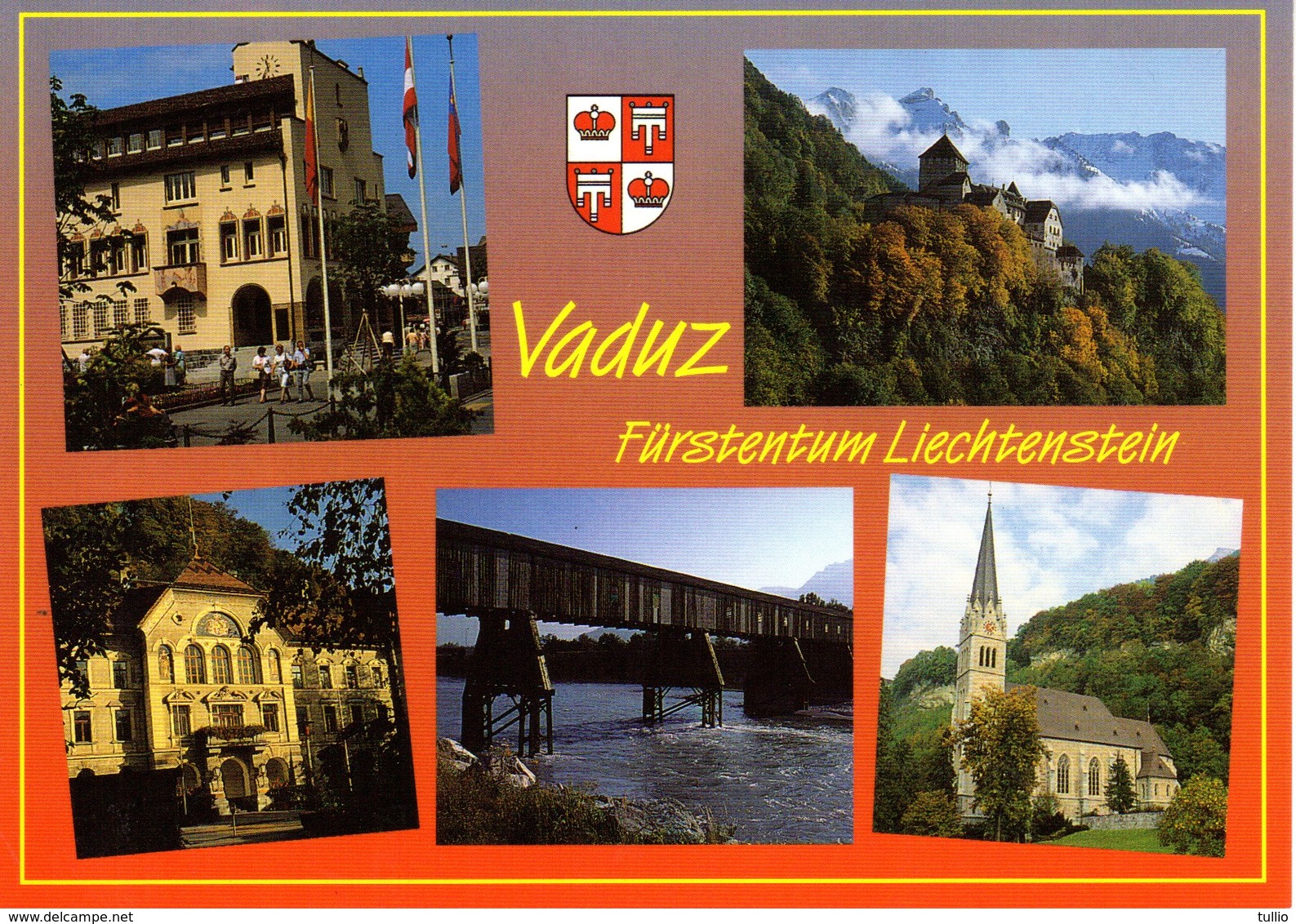 VADUZ CARTOLINA - Liechtenstein