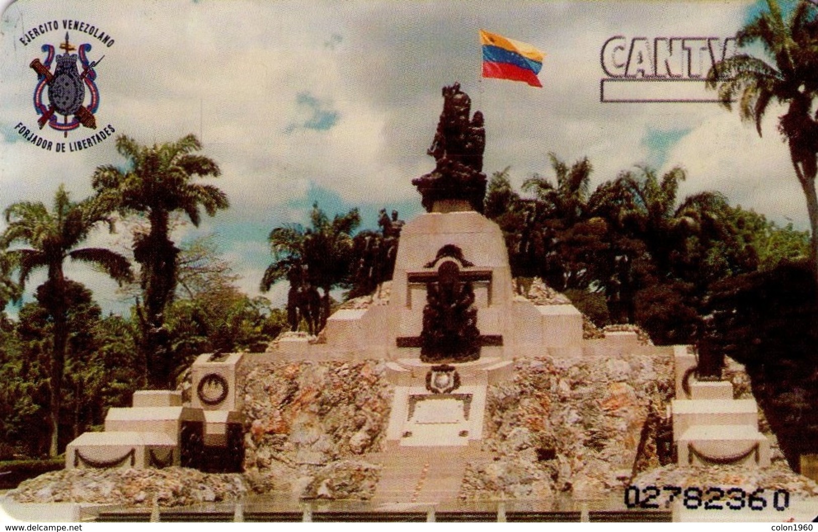 VENEZUELA. CAN2-0337. EJERCITO VENEZOLANO. MONUMENTO ALTAR DE LA PATRIA 1/3. 04-98. (626) - Leger