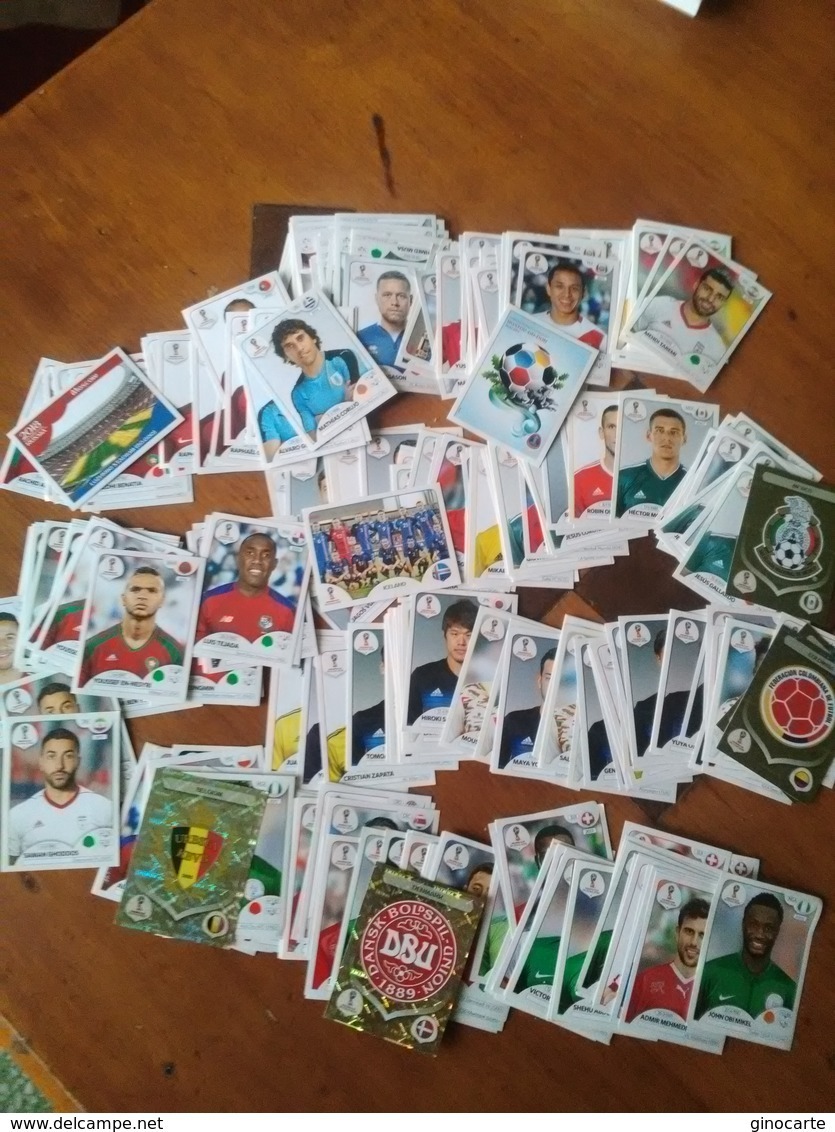 Panini Fifa Mondial 2018 Foot Russie Lot 50 Vignettes Differentes Ou à L'unité 0.15€ Selon Liste - French Edition