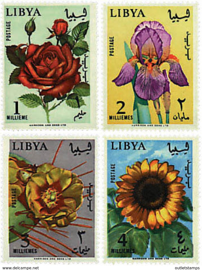 Ref. 267194 * NEW *  - LIBYA . 1965. FLOWERS. FLORES - Libia