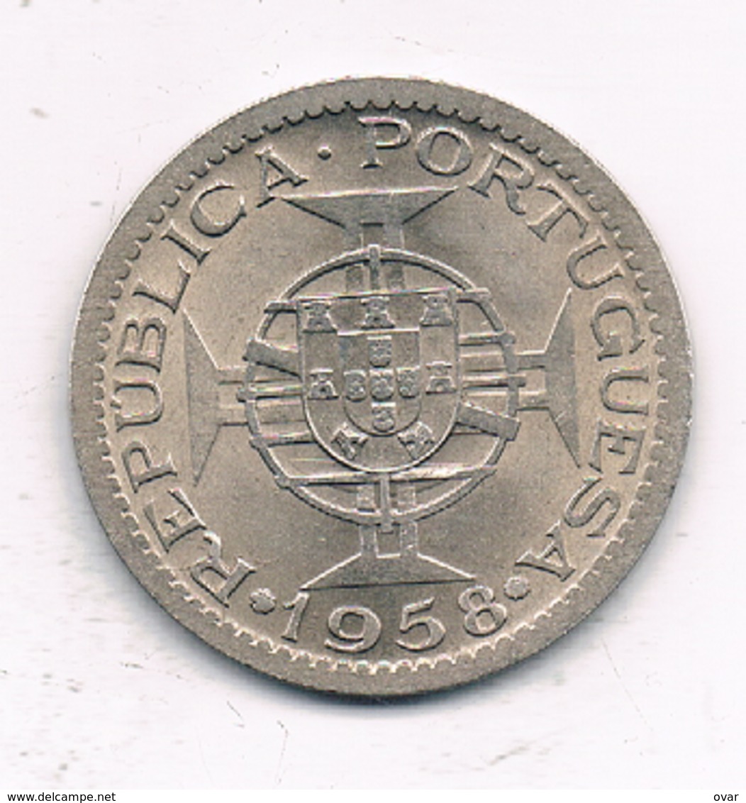 1 ESCUDO 1958 GOA PORTUGESE INDIA /7738/ - Inde