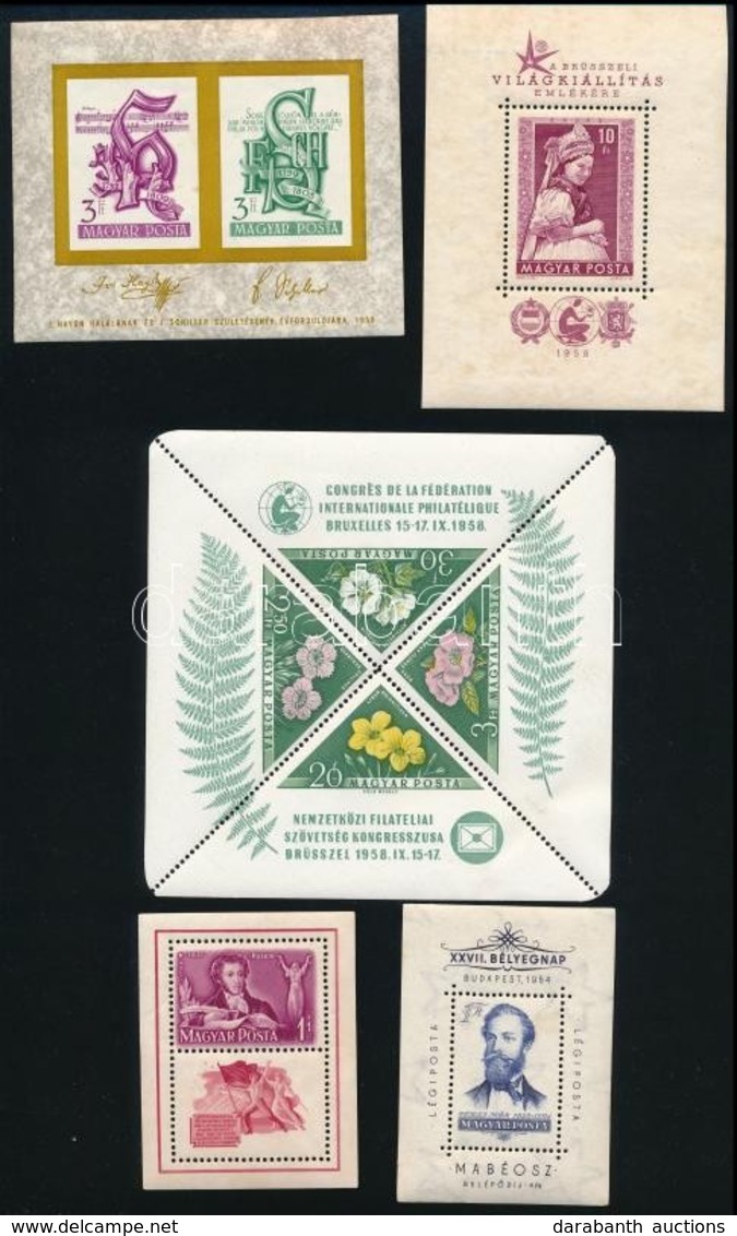 ** * O 1938-1959 17 Db Klf. Blokk II. O. (82.500) - Other & Unclassified