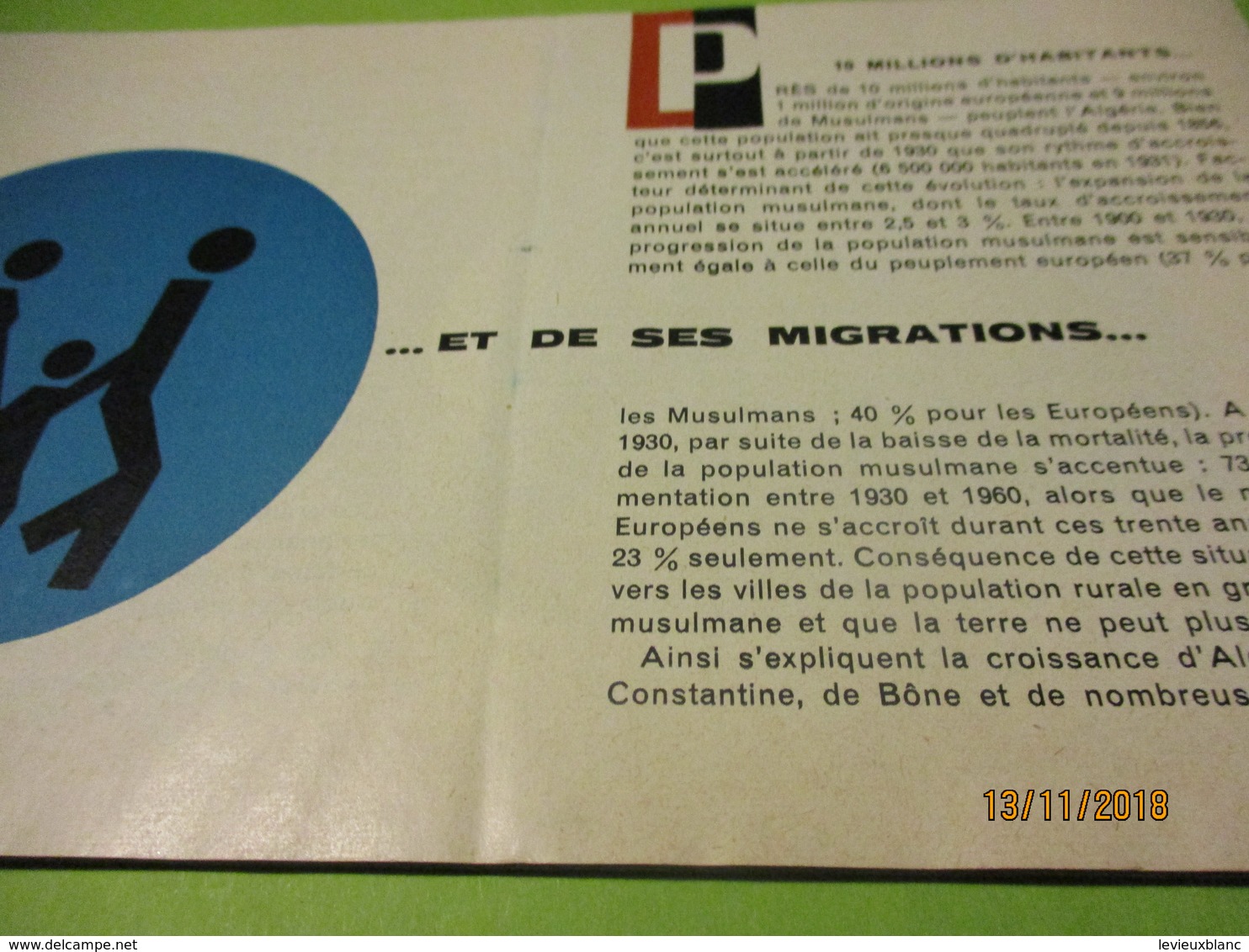 Guerre D'Algérie/ Fascicule " ALGERIE 1961"/ L’après Référendum D'autodétermination Du 8 Janvier 61/ 1961  VPN165 - Documents