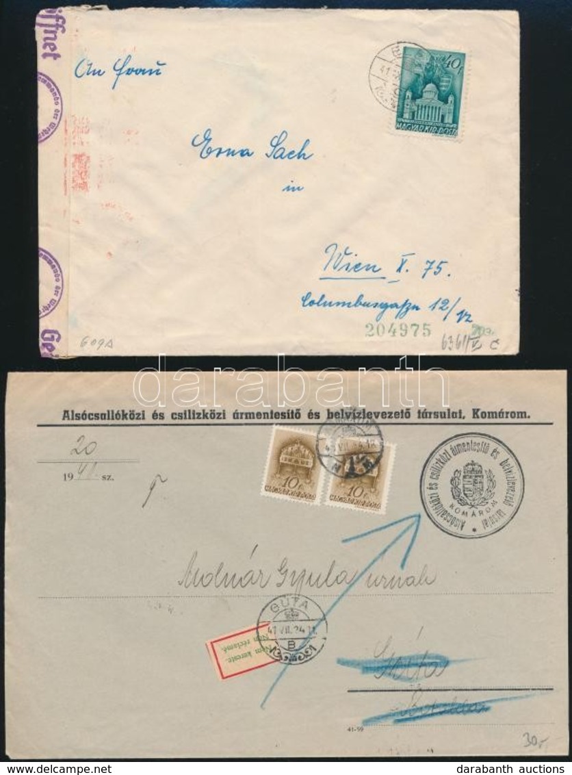 1895-1941 6 Db Küldemény - Used Stamps