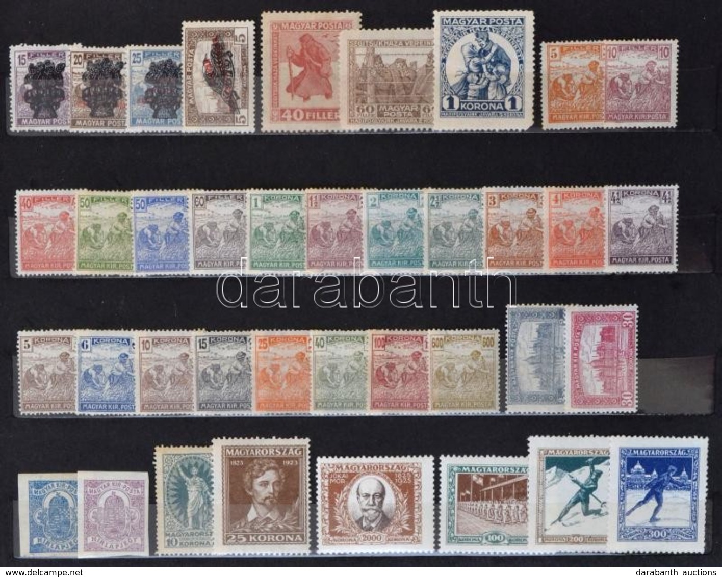 ** Magyar Gyűjtemény, Benne Portóval 1913-1946 A5-ös Közepes Berakóban - Used Stamps