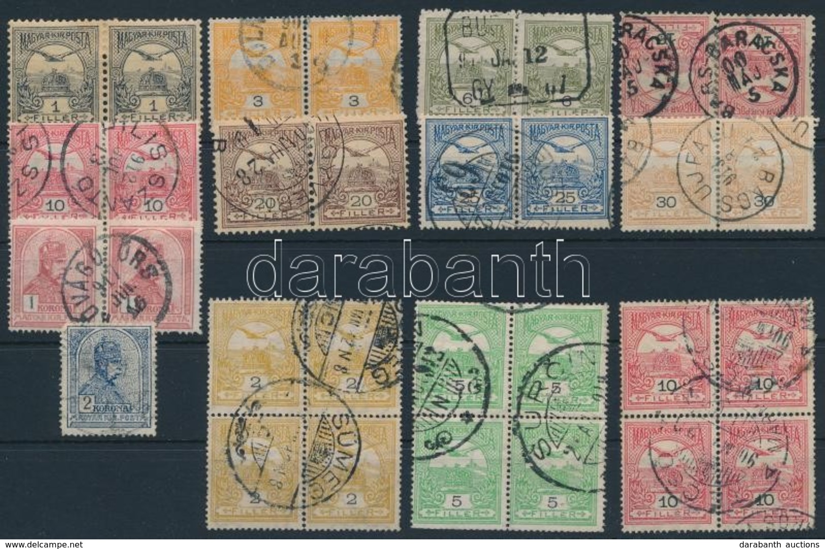 O 31 Turul Bélyeg Főleg összefüggésekben, Közte Szép Bélyegzések - Used Stamps