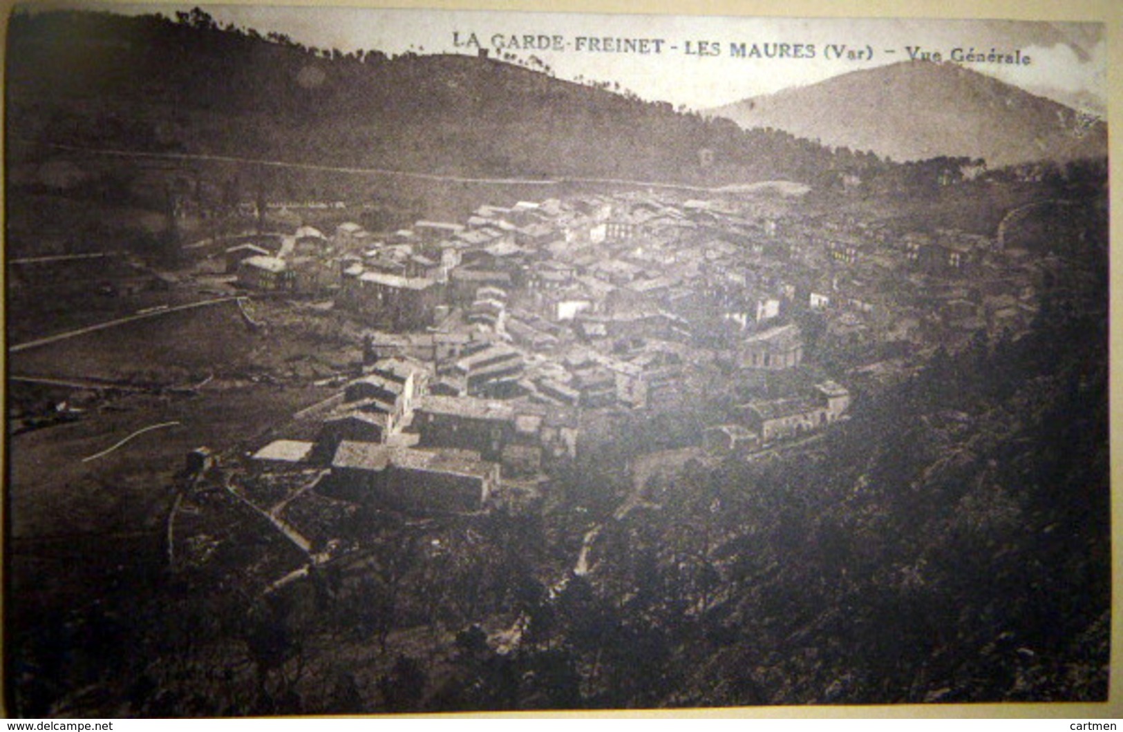 83 LA GARDE FREINET LES MAURES VUE GENERALE AERIENNE - La Garde Freinet