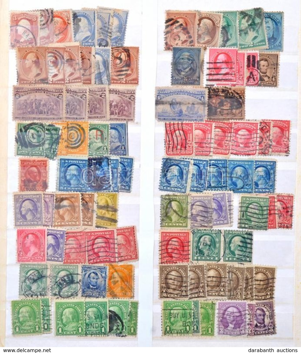 O 1.000 Db-os USA Gyűjtemény Többletpéldányokkal 1980-ig 8 Lapos A4-es Berakóban - Sonstige & Ohne Zuordnung