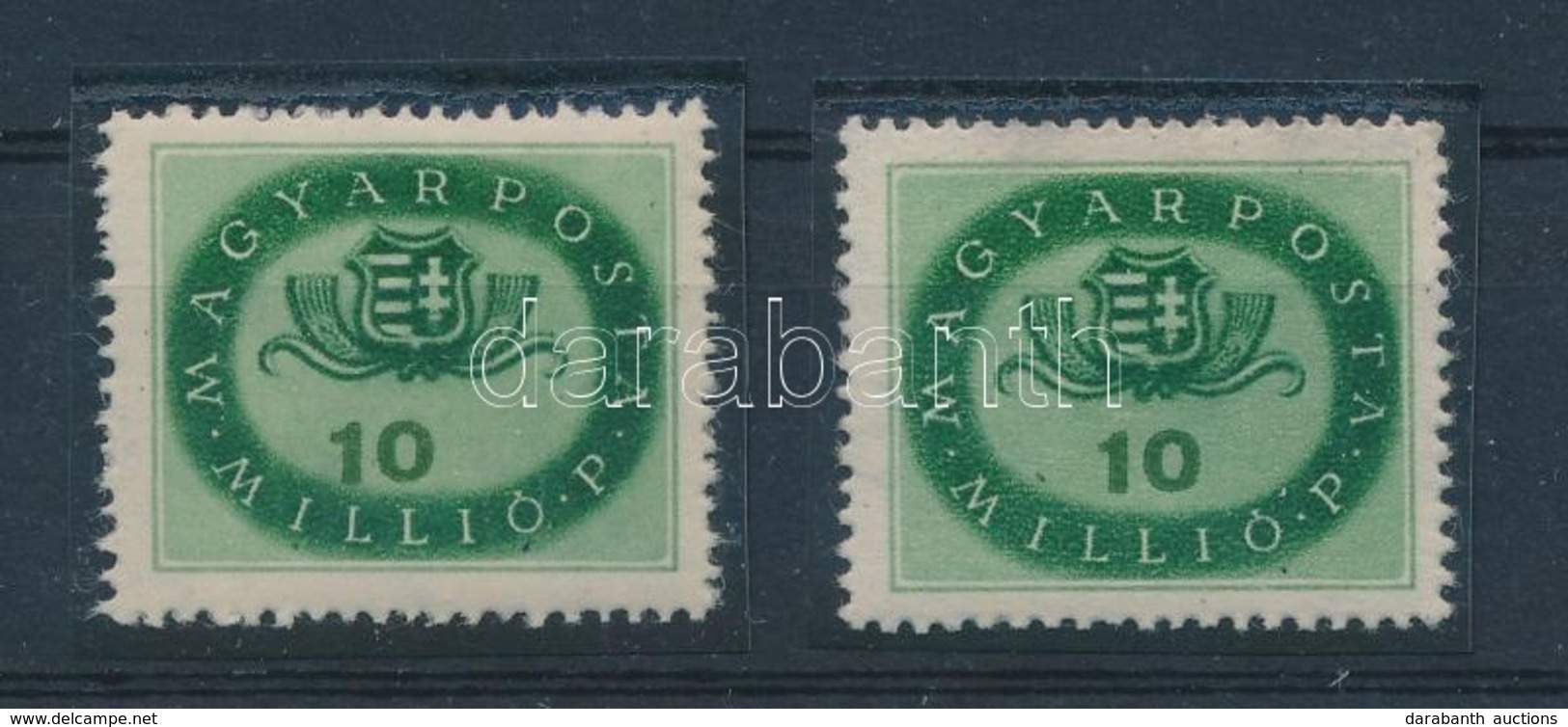 ** 1946 Milliós 10 M P Eltolódott értékszámmal - Other & Unclassified