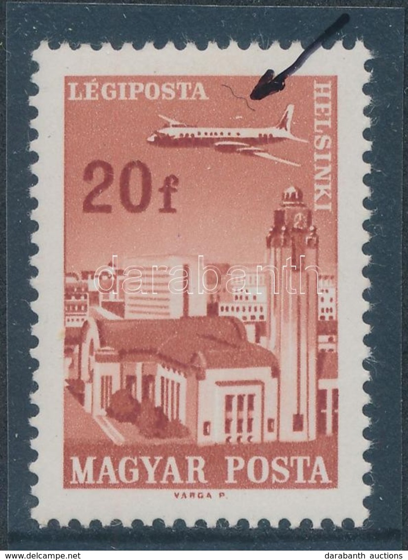 ** 1966 Repülő 20f Lemezhibával - Other & Unclassified