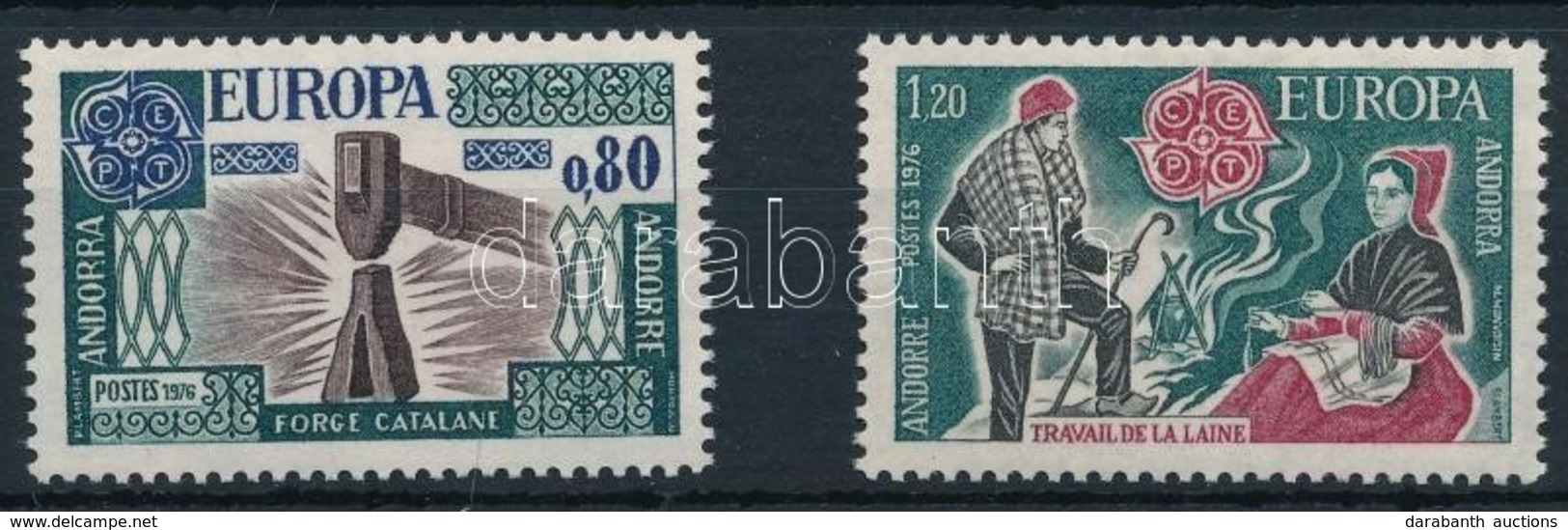 ** 1976 Europa CEPT Sor,
Europa CEPT
Mi 274-275 - Altri & Non Classificati