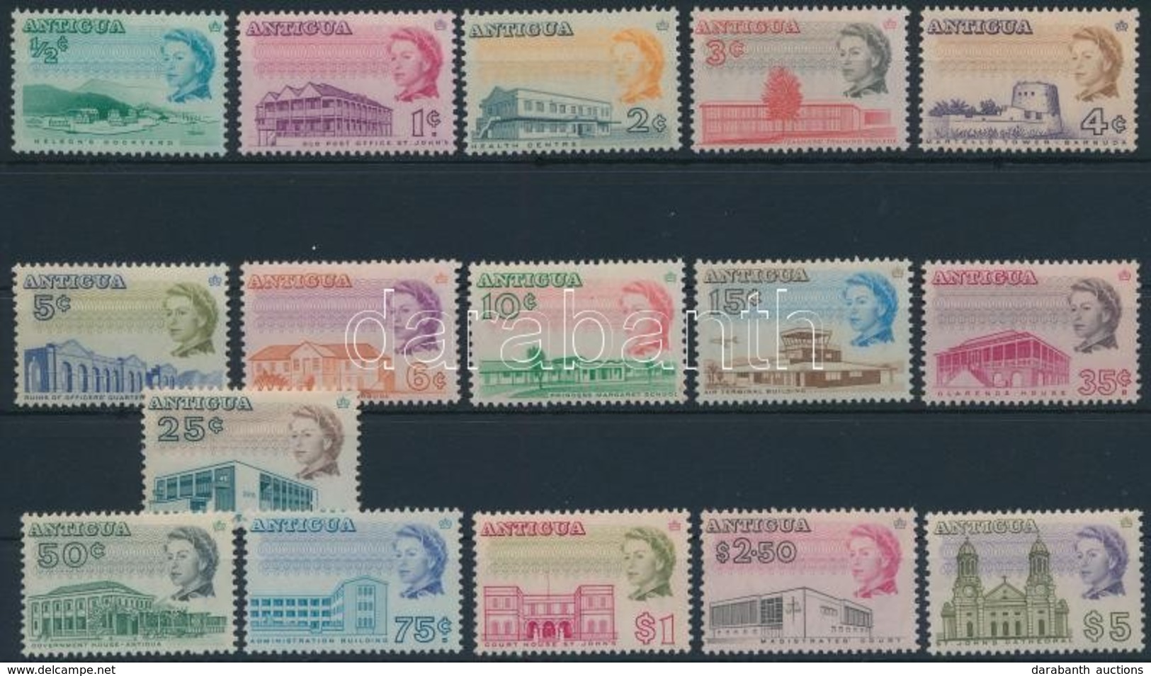 ** 1966 Forgalmi Sor Mi 156-171 A - Sonstige & Ohne Zuordnung