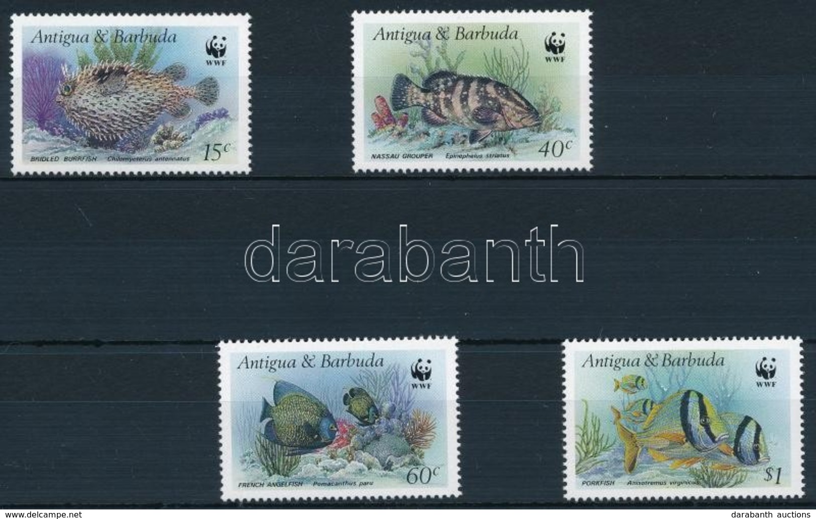 ** 1987 Tengeri Halak Sor,
Sea Fish
Mi 1010-1013 - Altri & Non Classificati