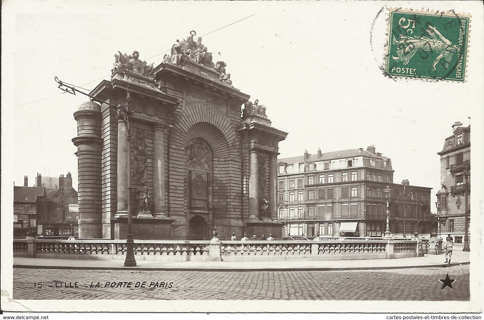 LILLE  , La Porte De Paris , 1907 - Lille