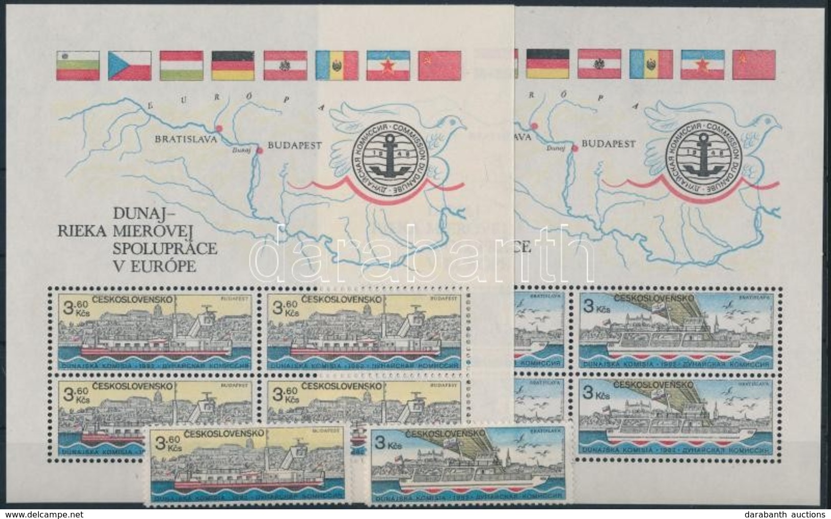 ** 1982 Hajó Sor Mi 2679-2680 + Blokksor Mi 51-52 - Sonstige & Ohne Zuordnung