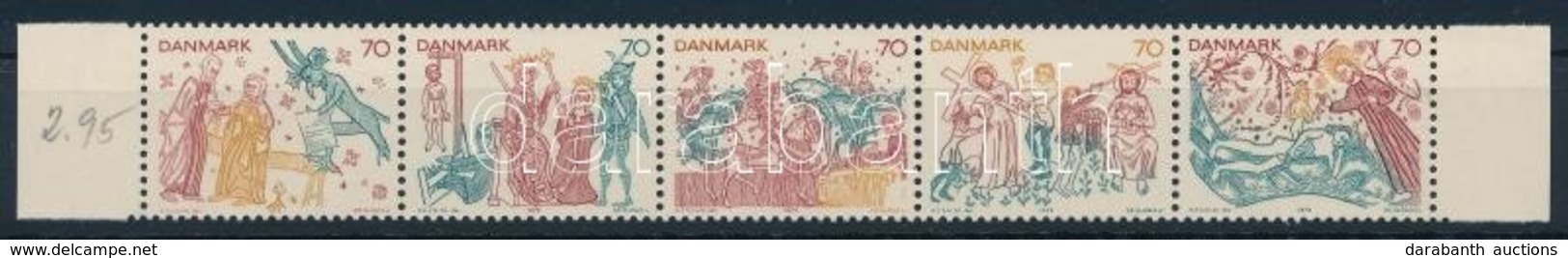 ** 1973 Festmény ívszéli ötöscsík,
Paintings
Mi 550-554 - Altri & Non Classificati