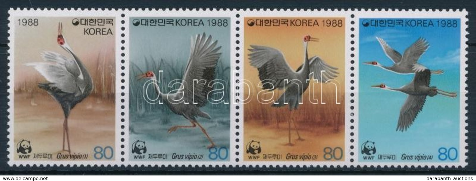 ** 1990 WWF Sor,
WWF
Mi 1553-1556 - Otros & Sin Clasificación