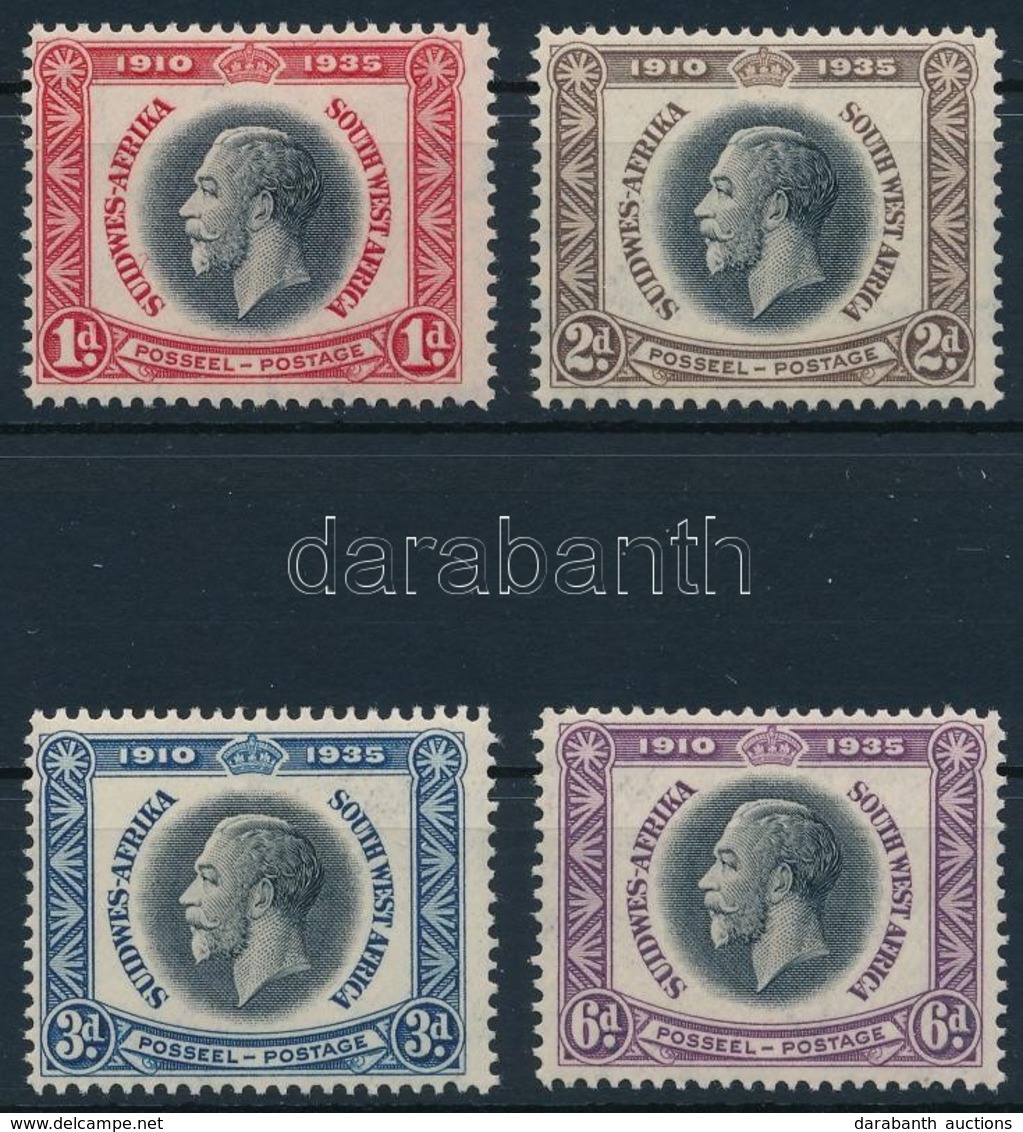 ** * 1935 V. György Jubileuma Sor,
George V's Jubilee Set
Mi 168-171 - Otros & Sin Clasificación