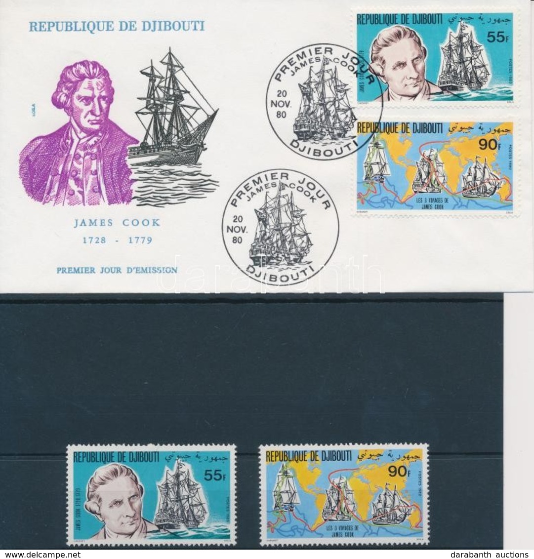 ** 1980 James Cook Sor + FDC Mi 287-288 - Other & Unclassified