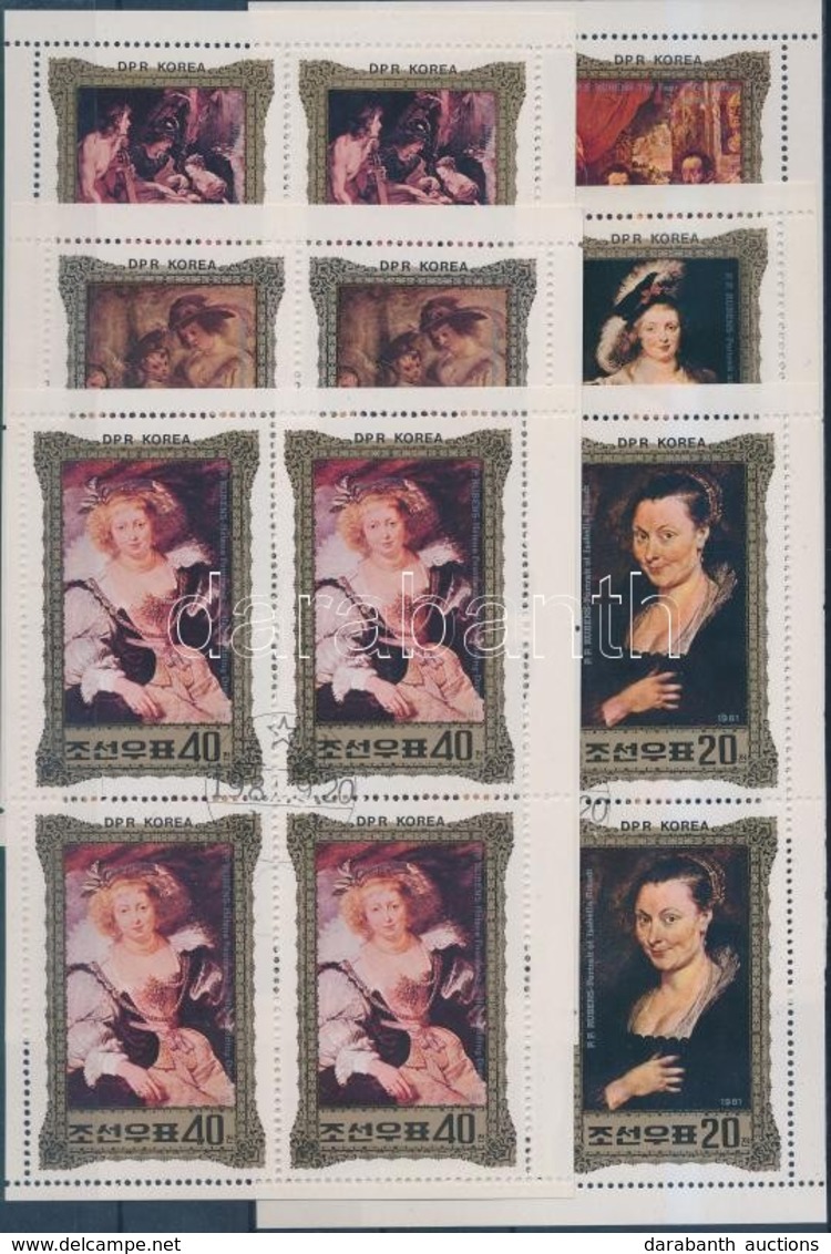 O 1981 Rubens Kisívsor Mi 2166-2171 - Other & Unclassified