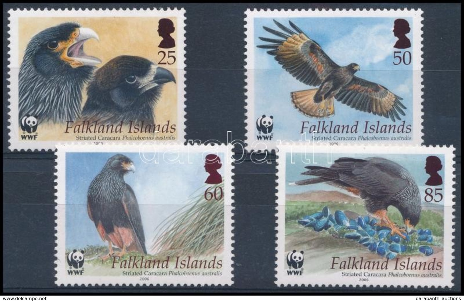 ** 2006 WWF: Madarak Sor,
WWF: Birds Set
Mi 976-979 - Altri & Non Classificati