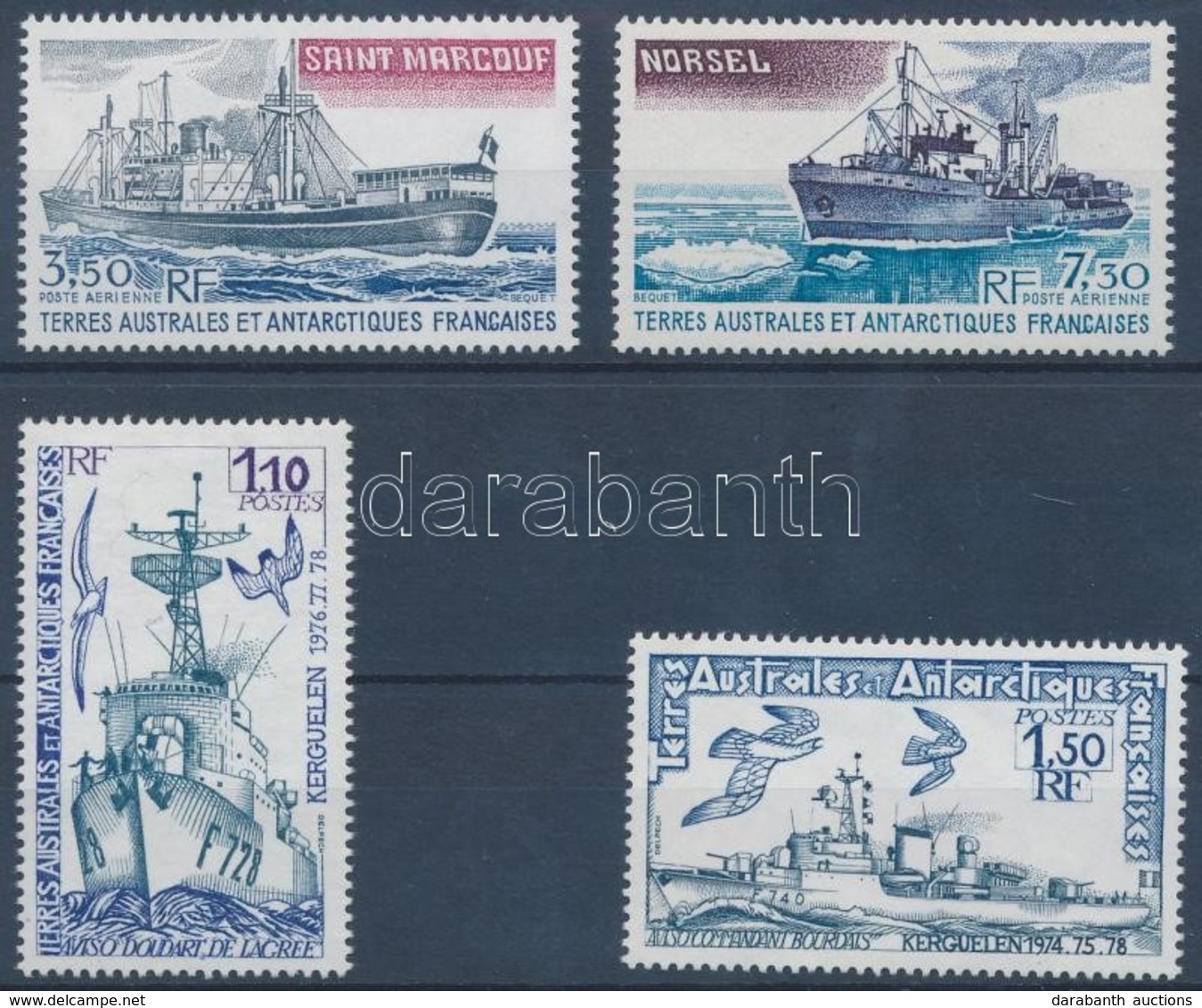 ** 1980 Teherhajók 2 Sor Mi 138-139 + 155-156 - Autres & Non Classés