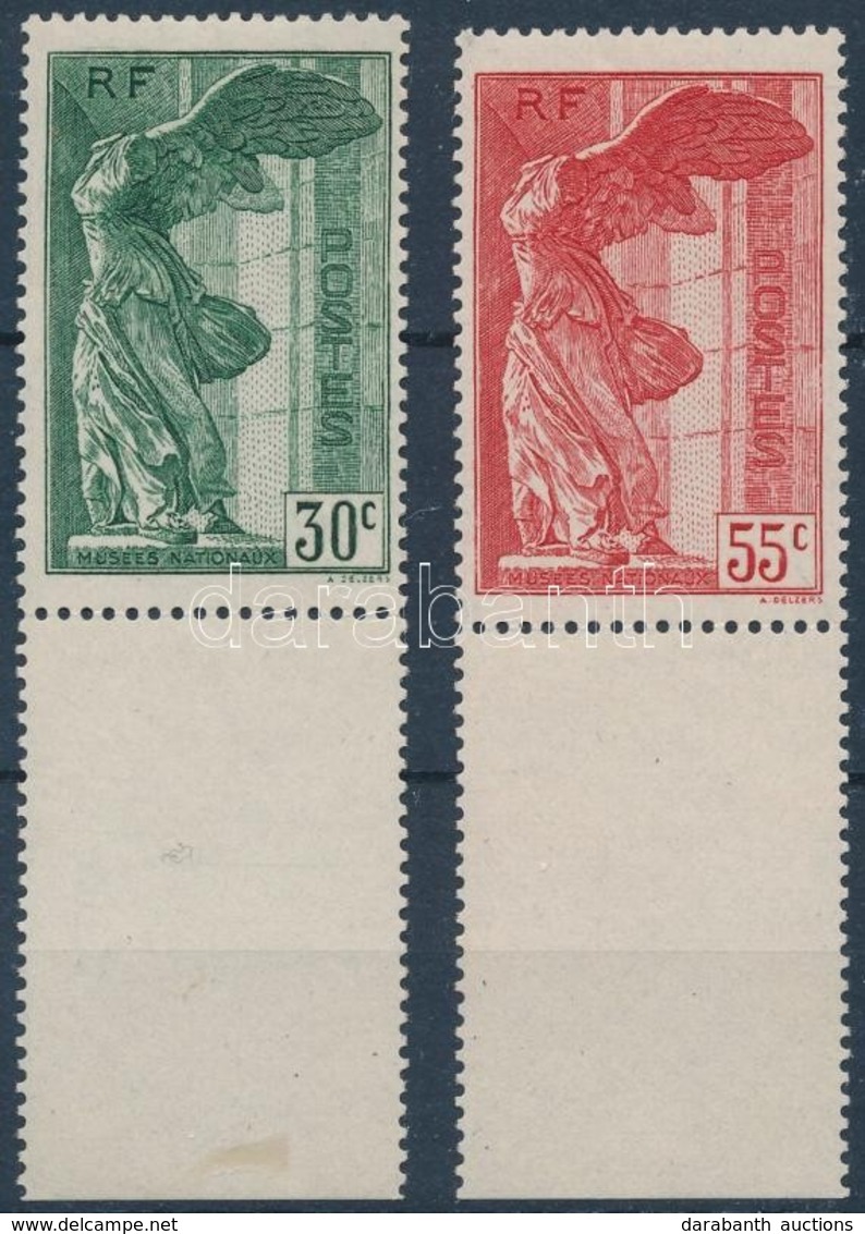 * 1937 Nemzeti Múzeum ívszéli Sor Mi 359-360 (Mi EUR 140,-) - Other & Unclassified