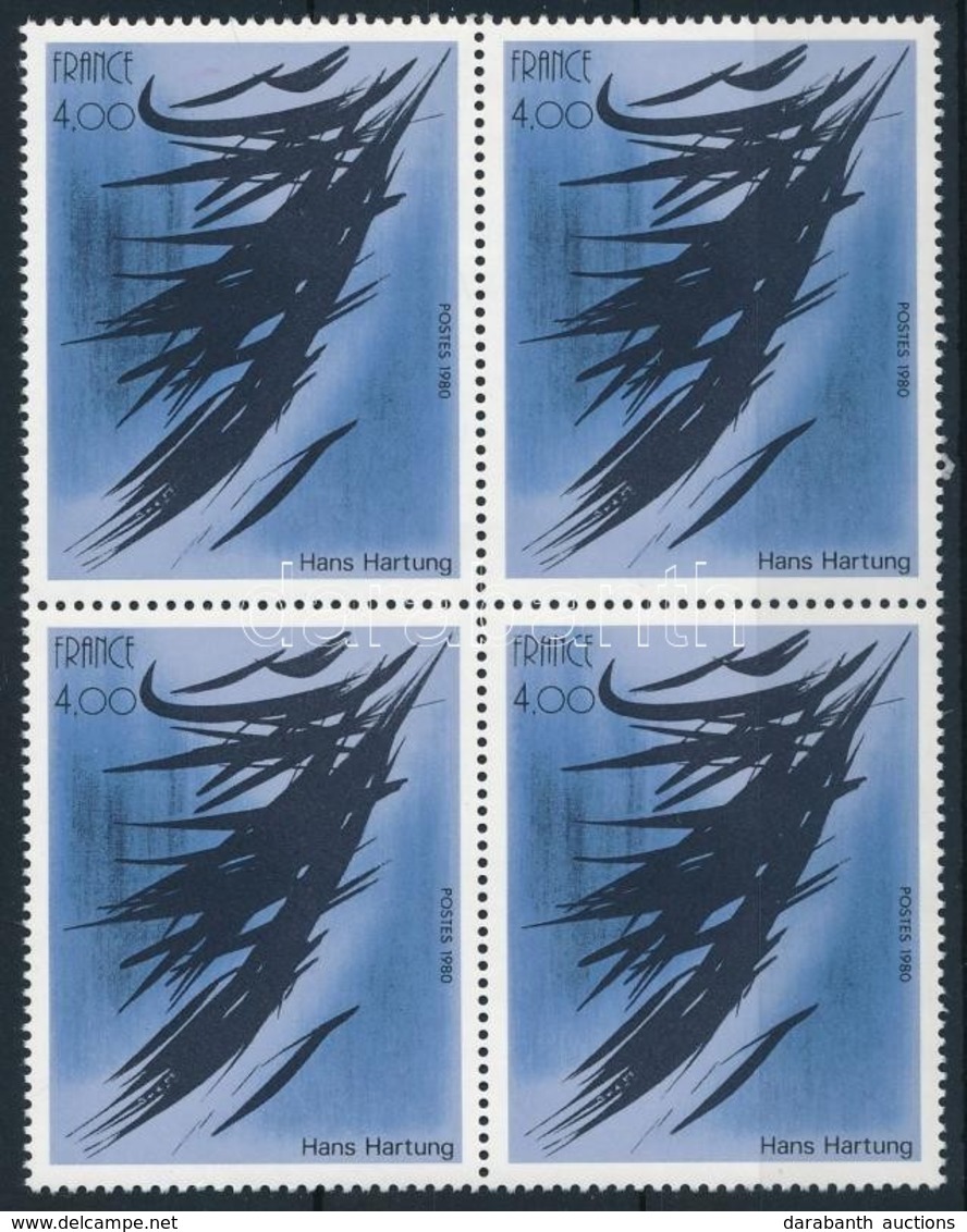 ** 1980 Kortárs Művészet Négyestömb,
Contemporary Art Block Of 4
Mi 2234 - Otros & Sin Clasificación