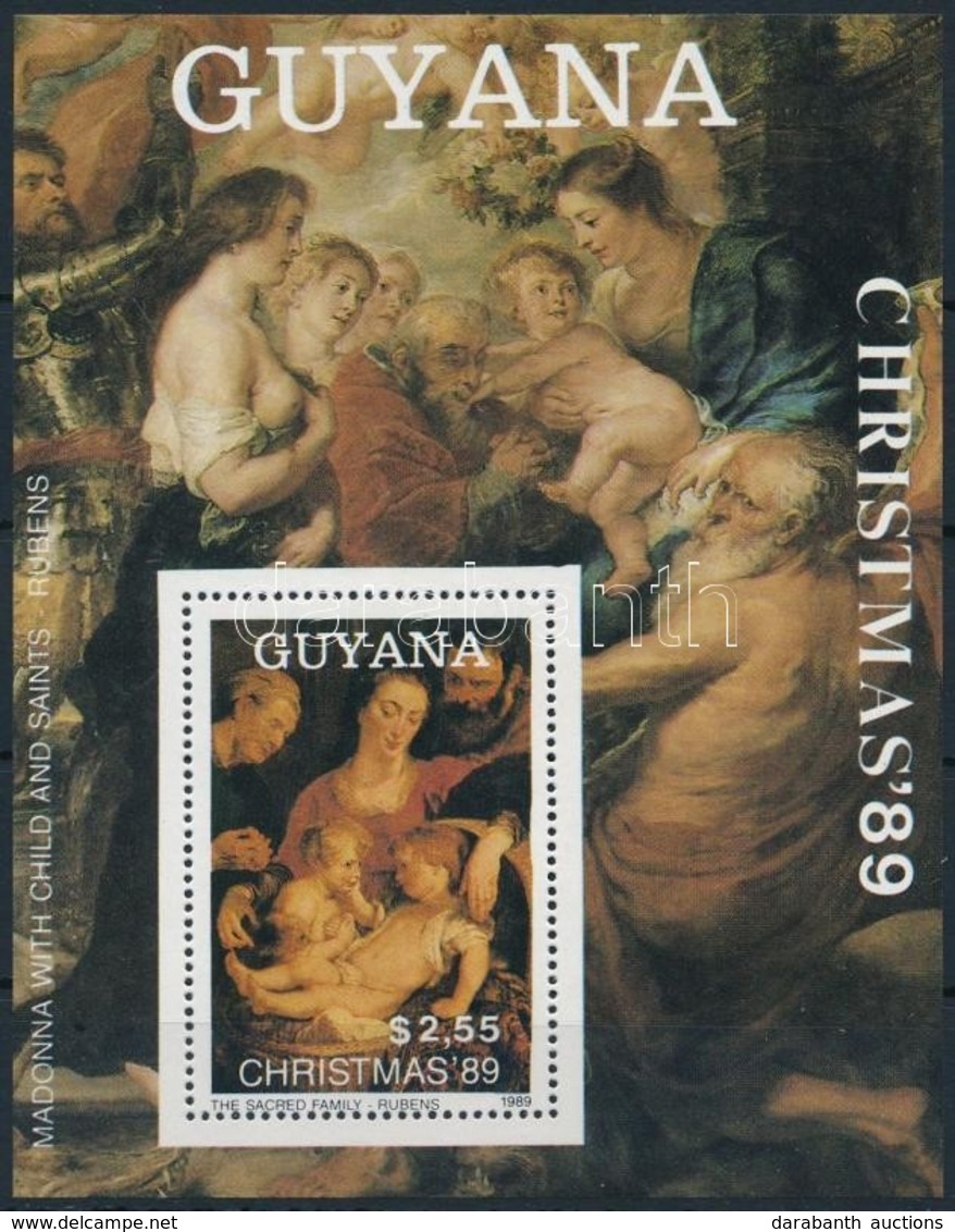 ** 1989 Rubens Festmény Blokk Mi 74 - Other & Unclassified