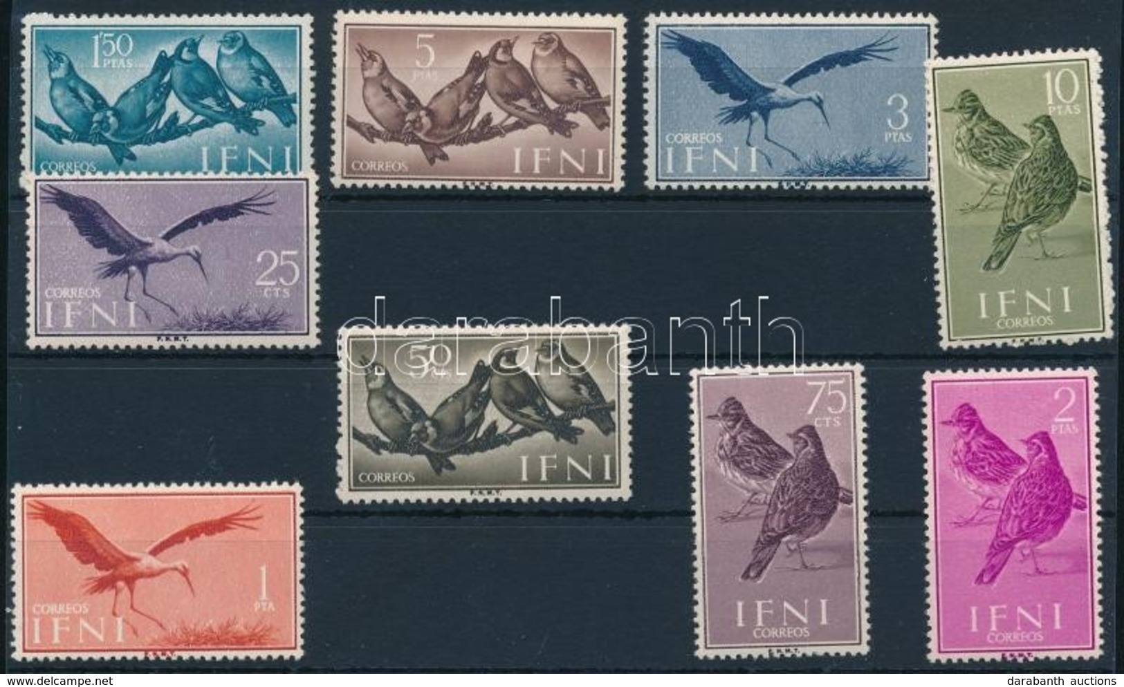 ** 1960 Madár Sor Mi 192-200 - Other & Unclassified