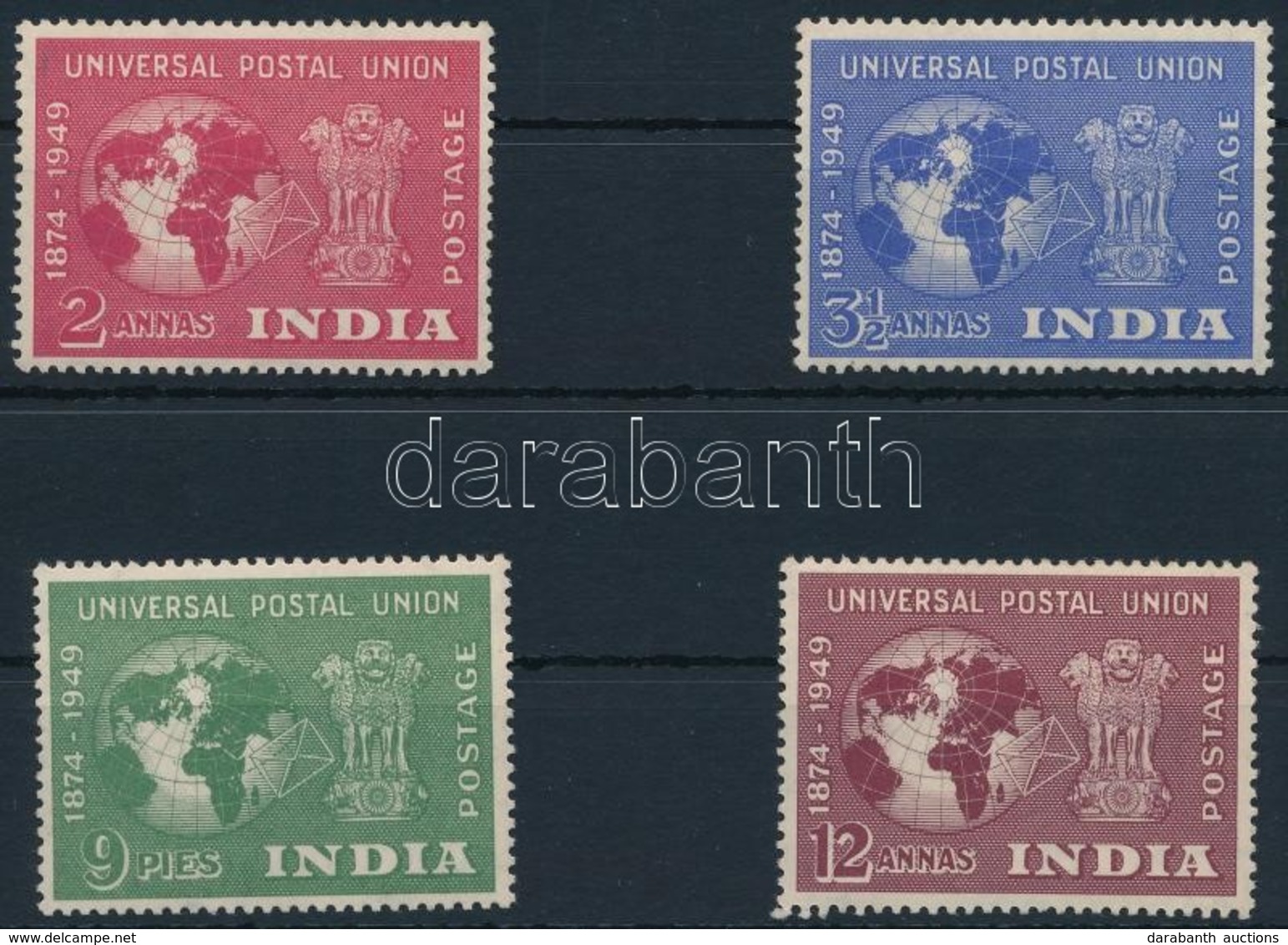 ** 1949 UPU Sor Mi 207-210 - Altri & Non Classificati