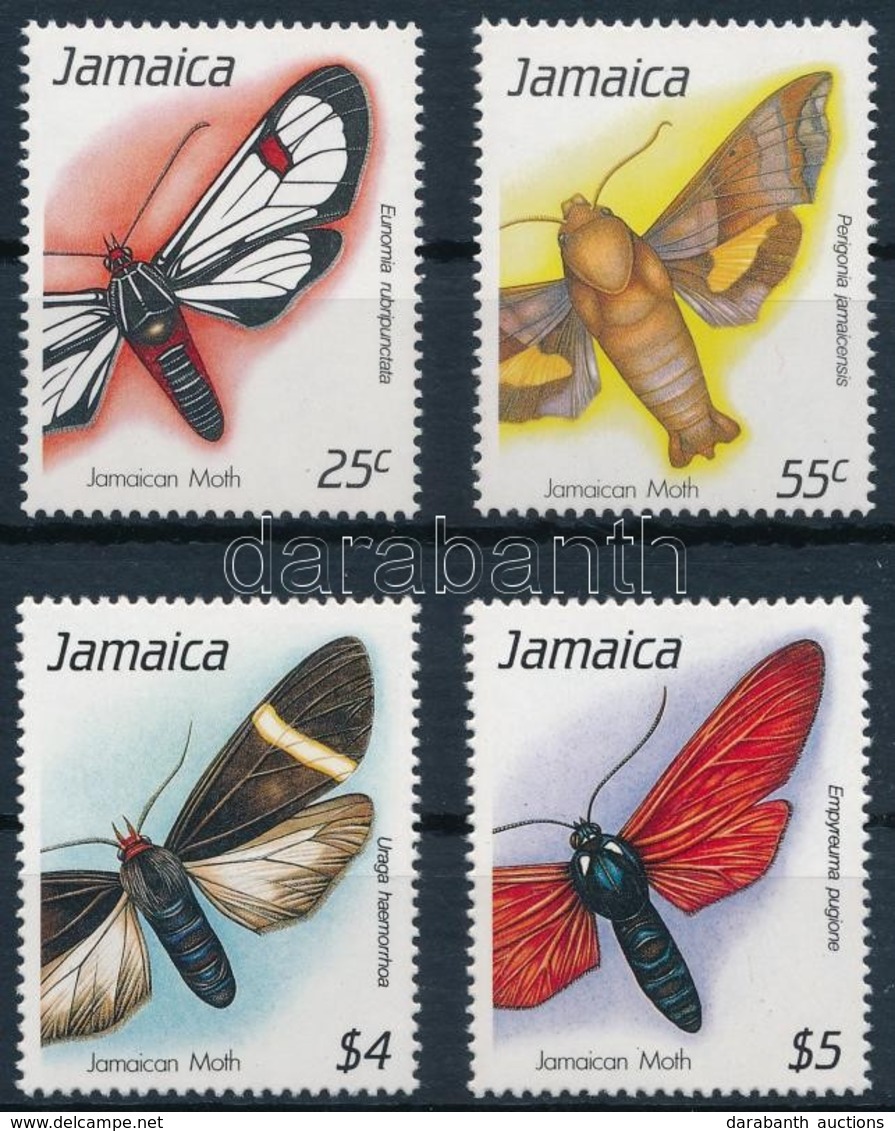 ** 1990 Lepkék Sor,
Butterflies Set
Mi 736-739 - Autres & Non Classés