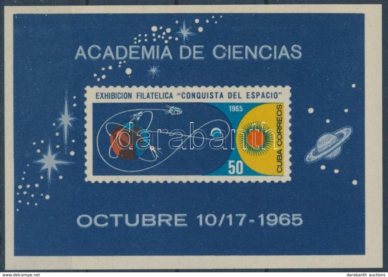 ** 1965 Bélyegkiállítás, Havanna Blokk,
Stamp Exhibition, Havana Block
Mi 27 - Sonstige & Ohne Zuordnung