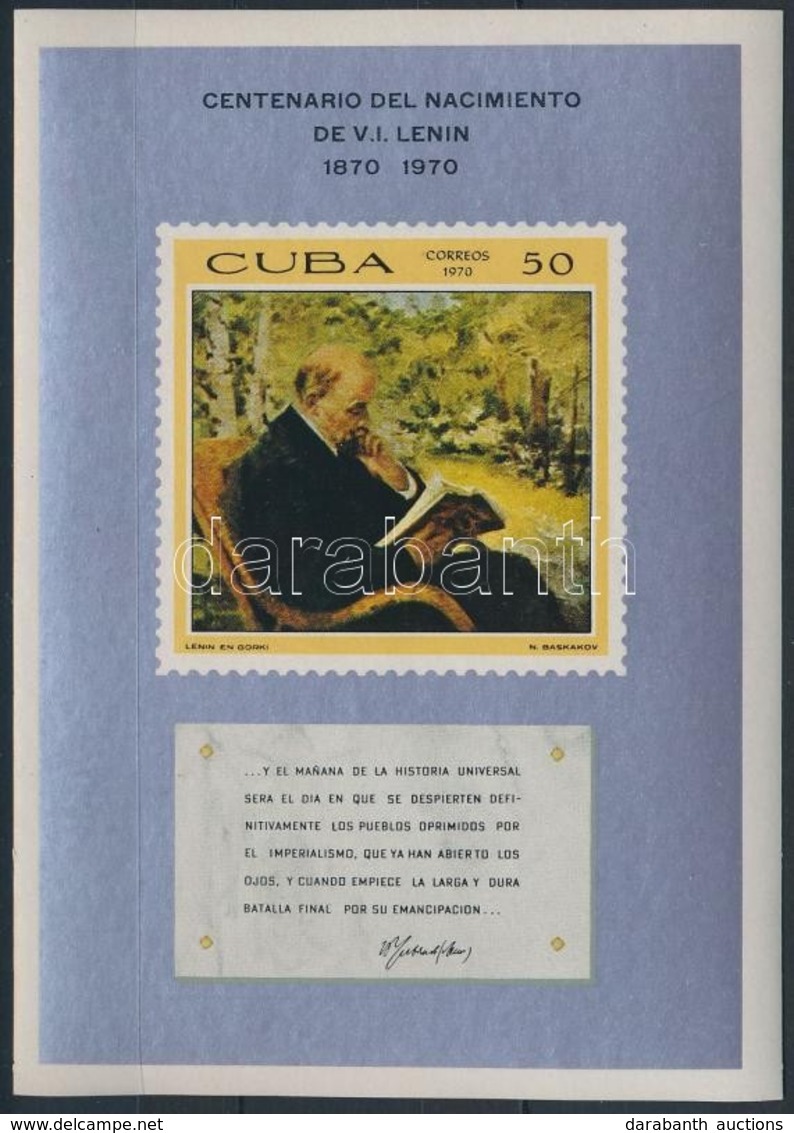 ** 1970 Lenin Blokk Mi 36 - Other & Unclassified