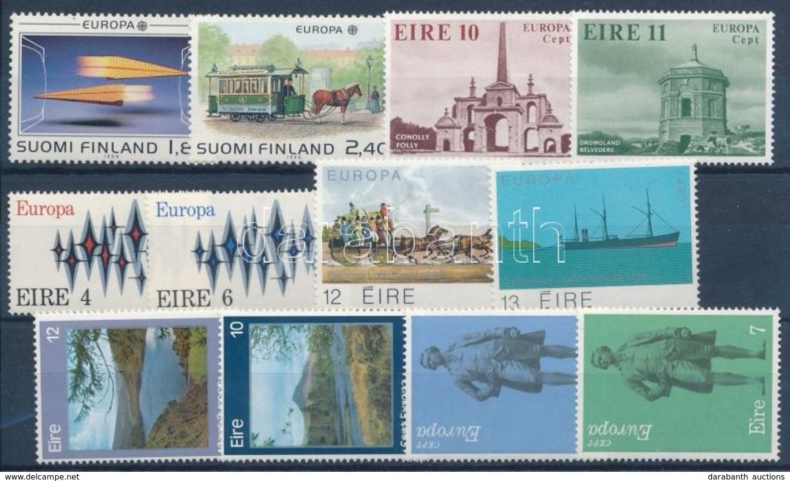 ** Europa CEPT 1972-1988 6 Klf Sor - Other & Unclassified